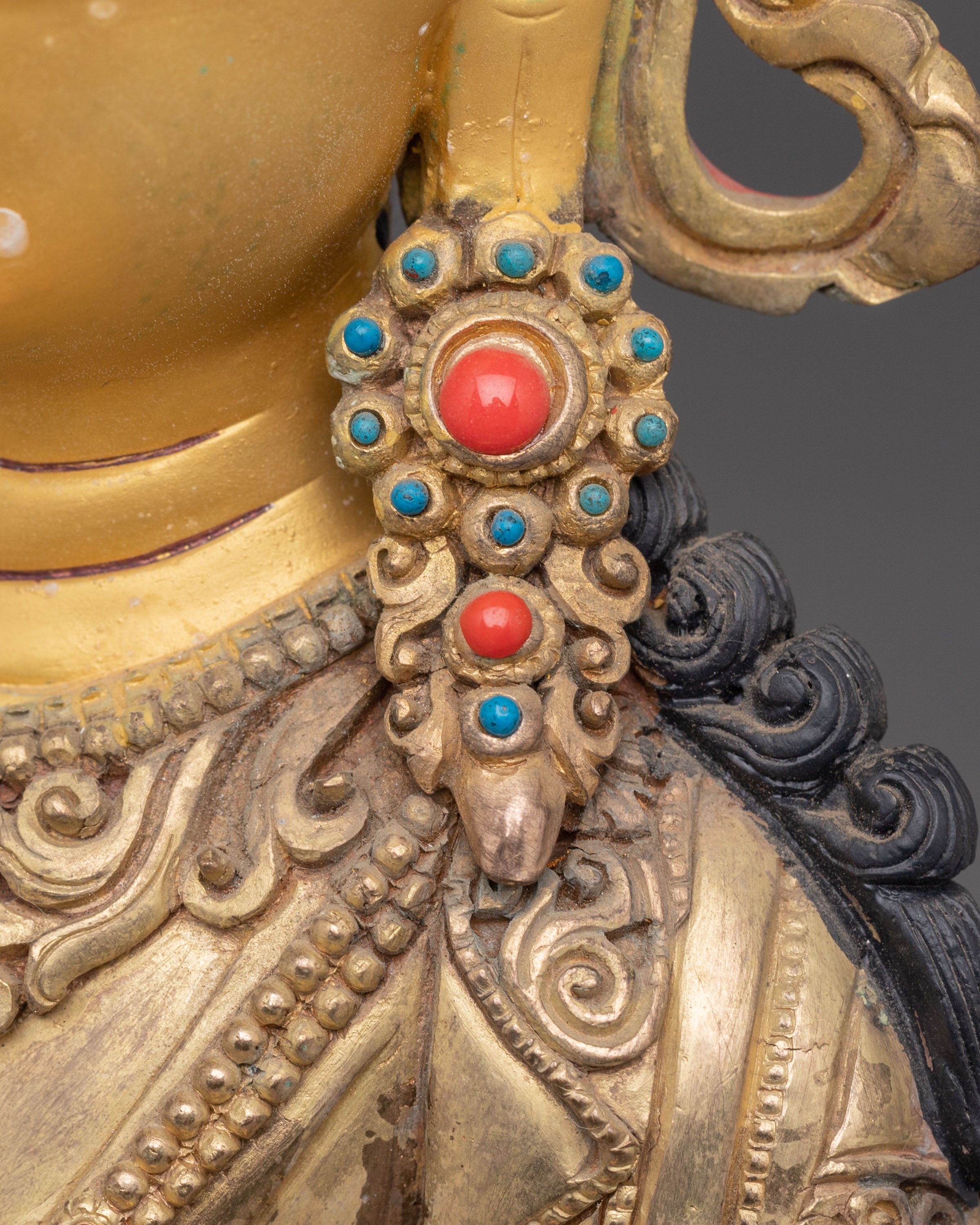 Compassionate Akasagarbha Bodhisattva Statue | Tibetan Deity Representing Wisdom