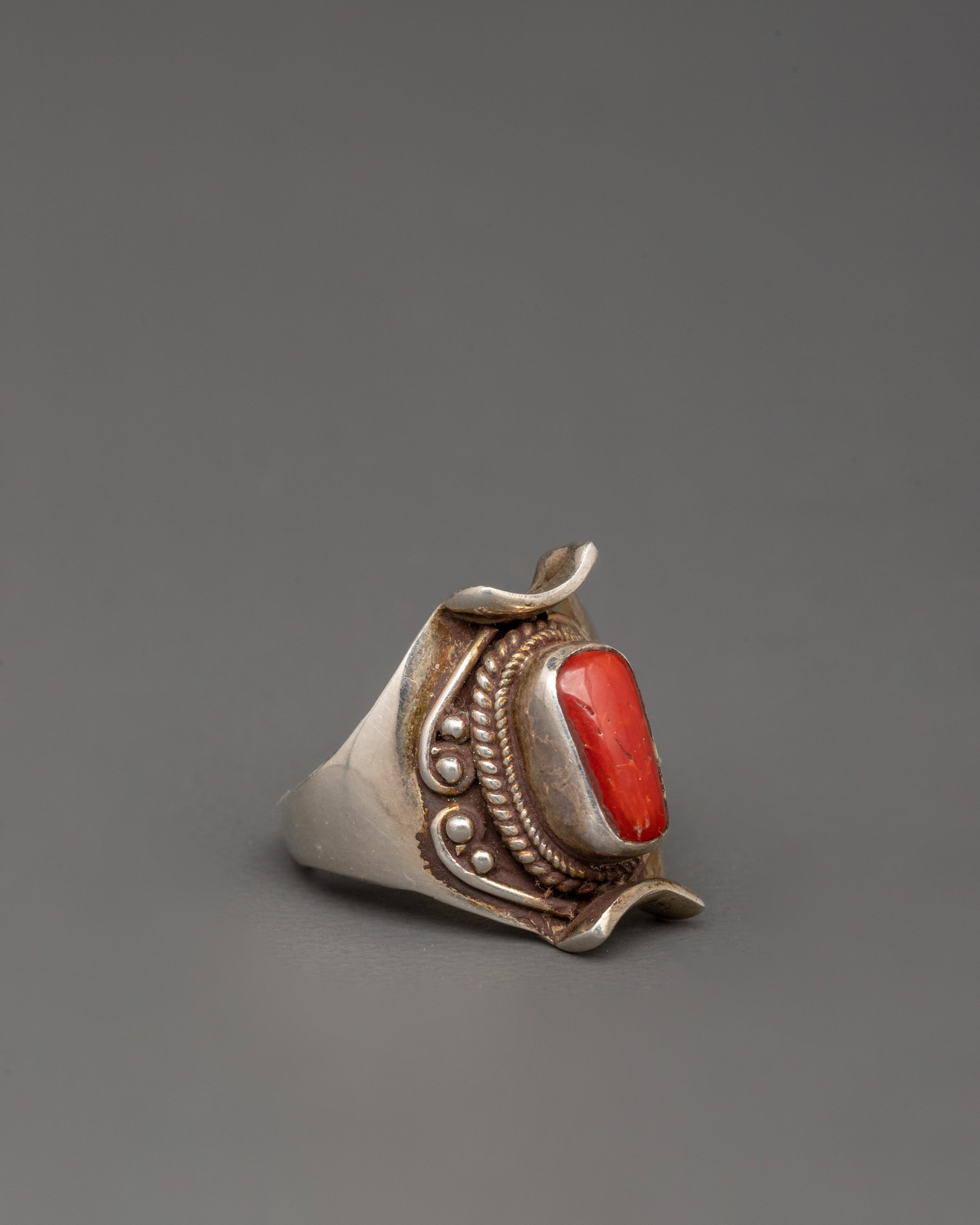 Silver Ring for Accessory