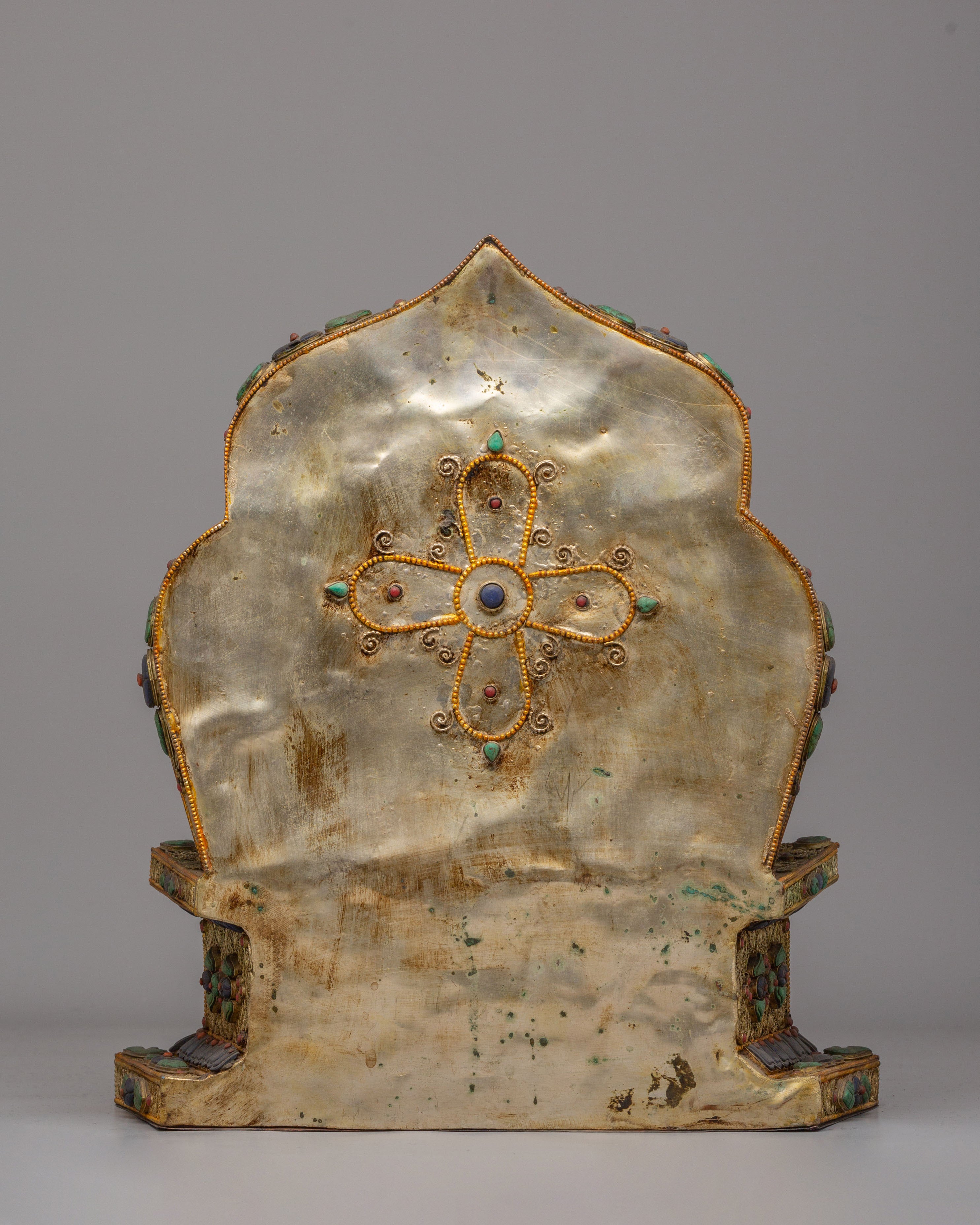 Himalayan Crowned Shakyamuni Buddha Statue | Crowned Buddha Figurine