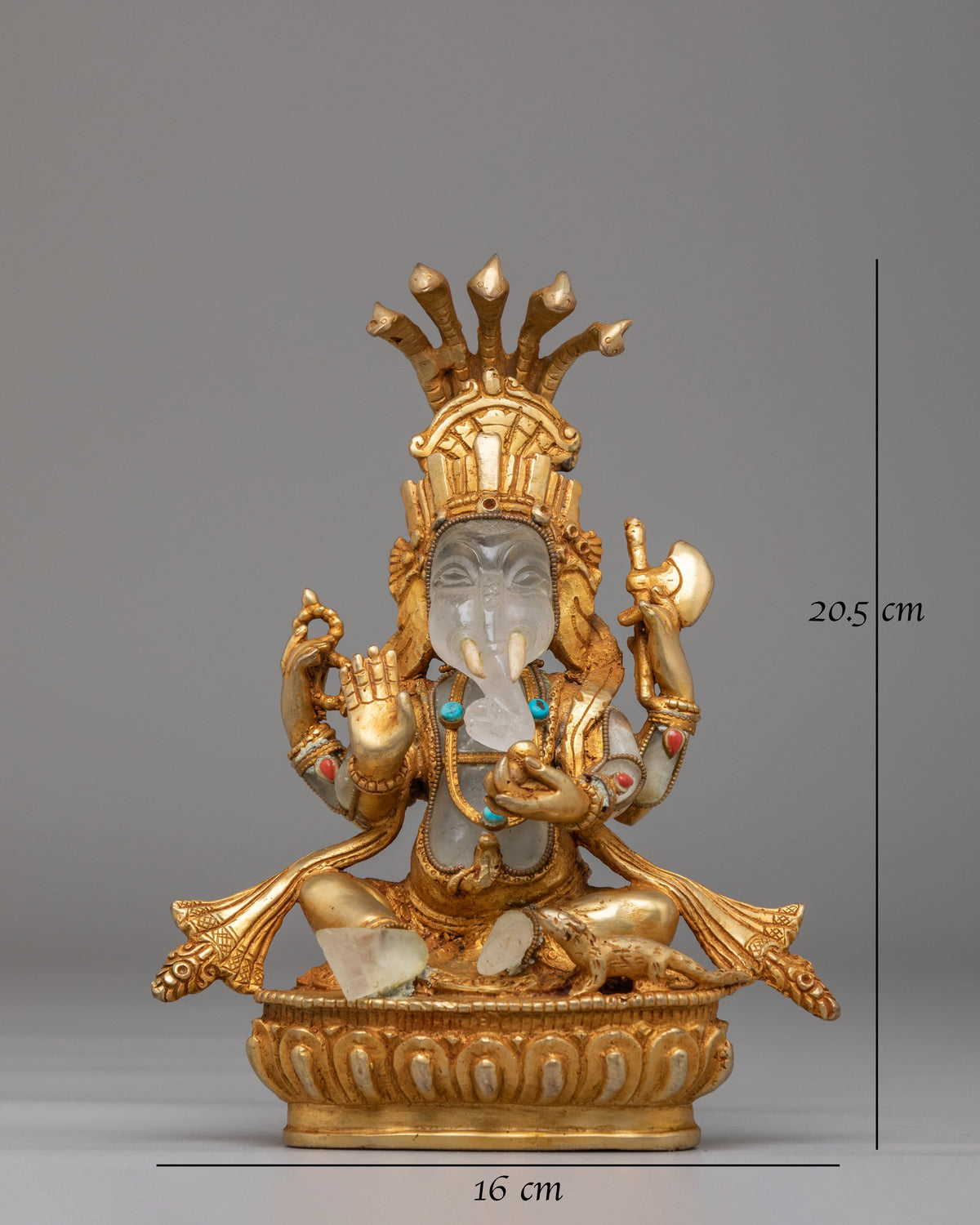 Divine Ganesh Sculpture | Handcrafted Statue for Spiritual Blessings