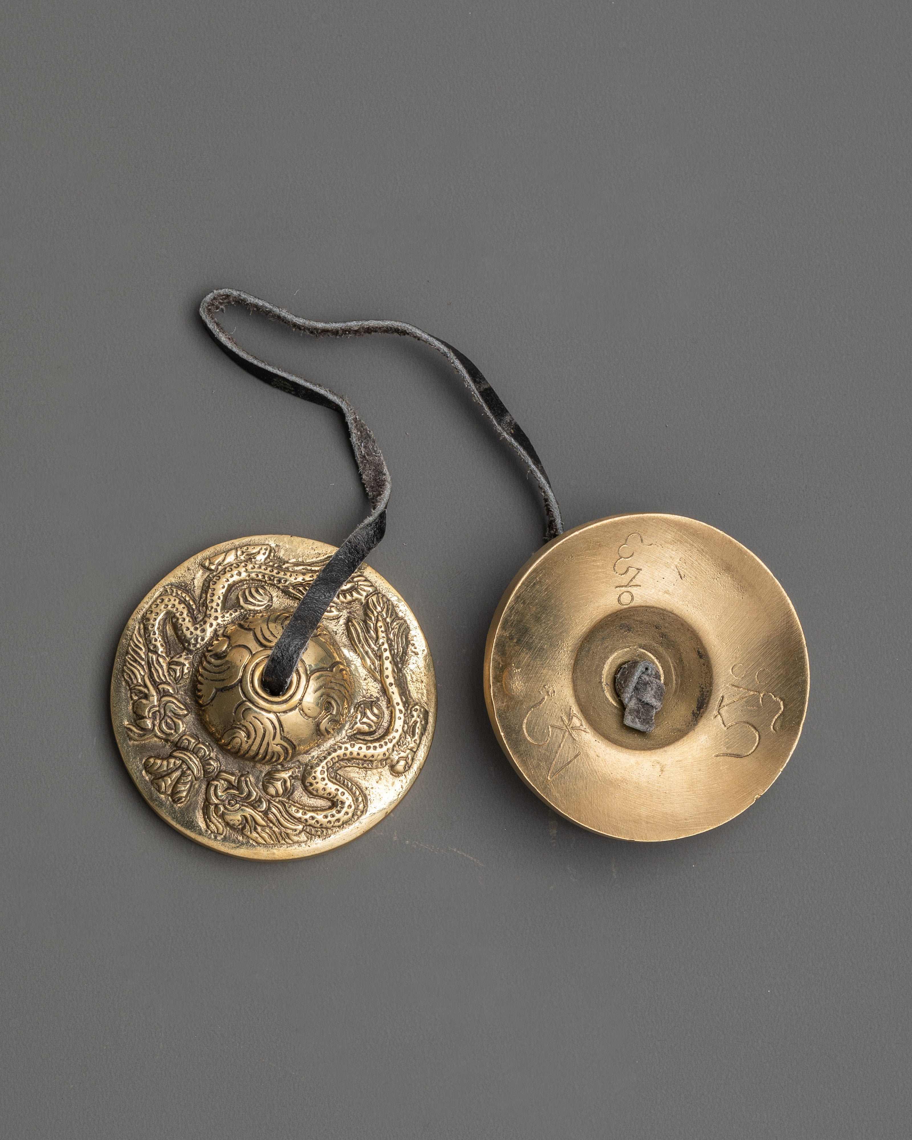 Brass Tingsha Cymbals | Sacred Sound Healing Tools