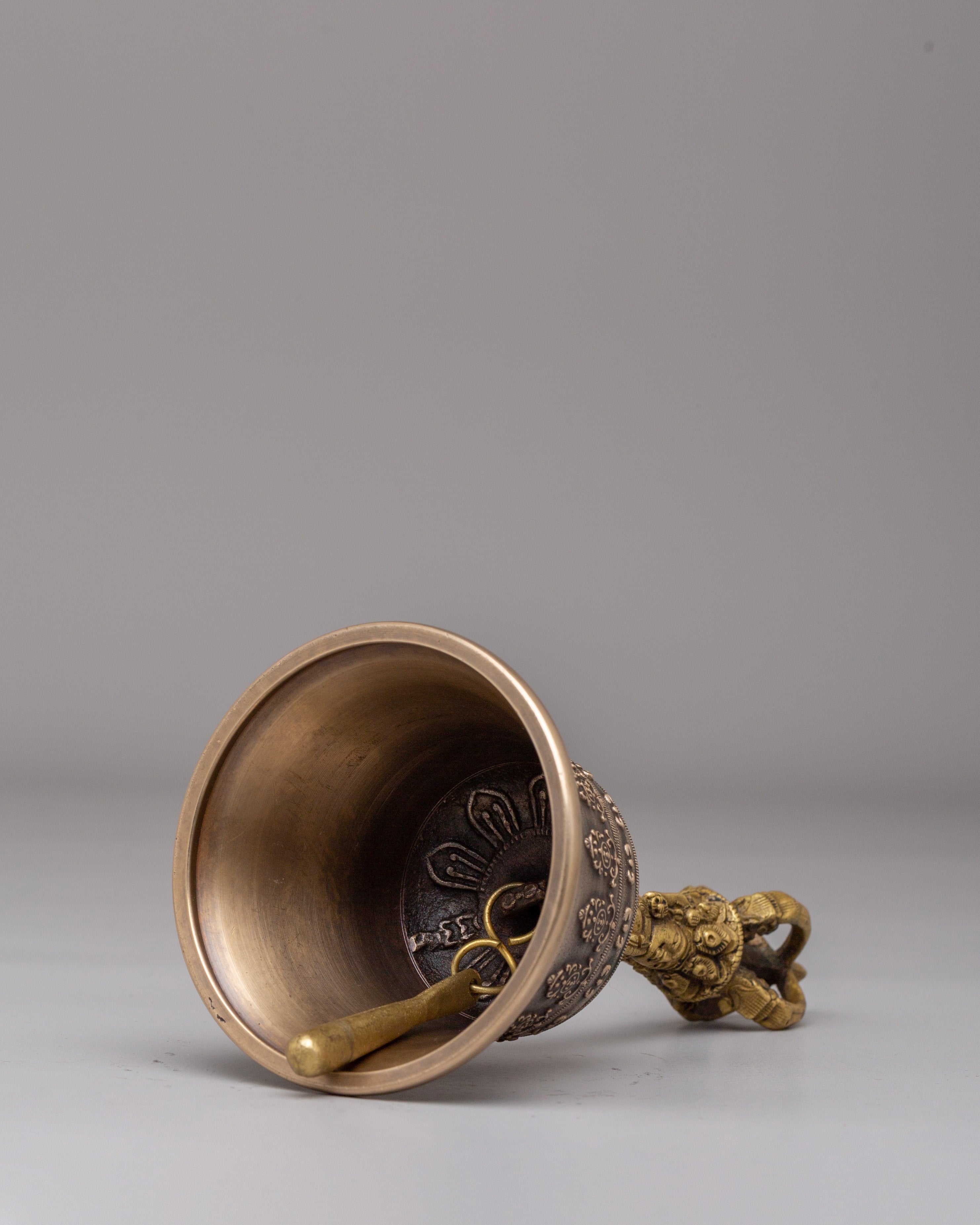 Traditional Vajra and Bell for Ritual Use | Handcrafted Bronze