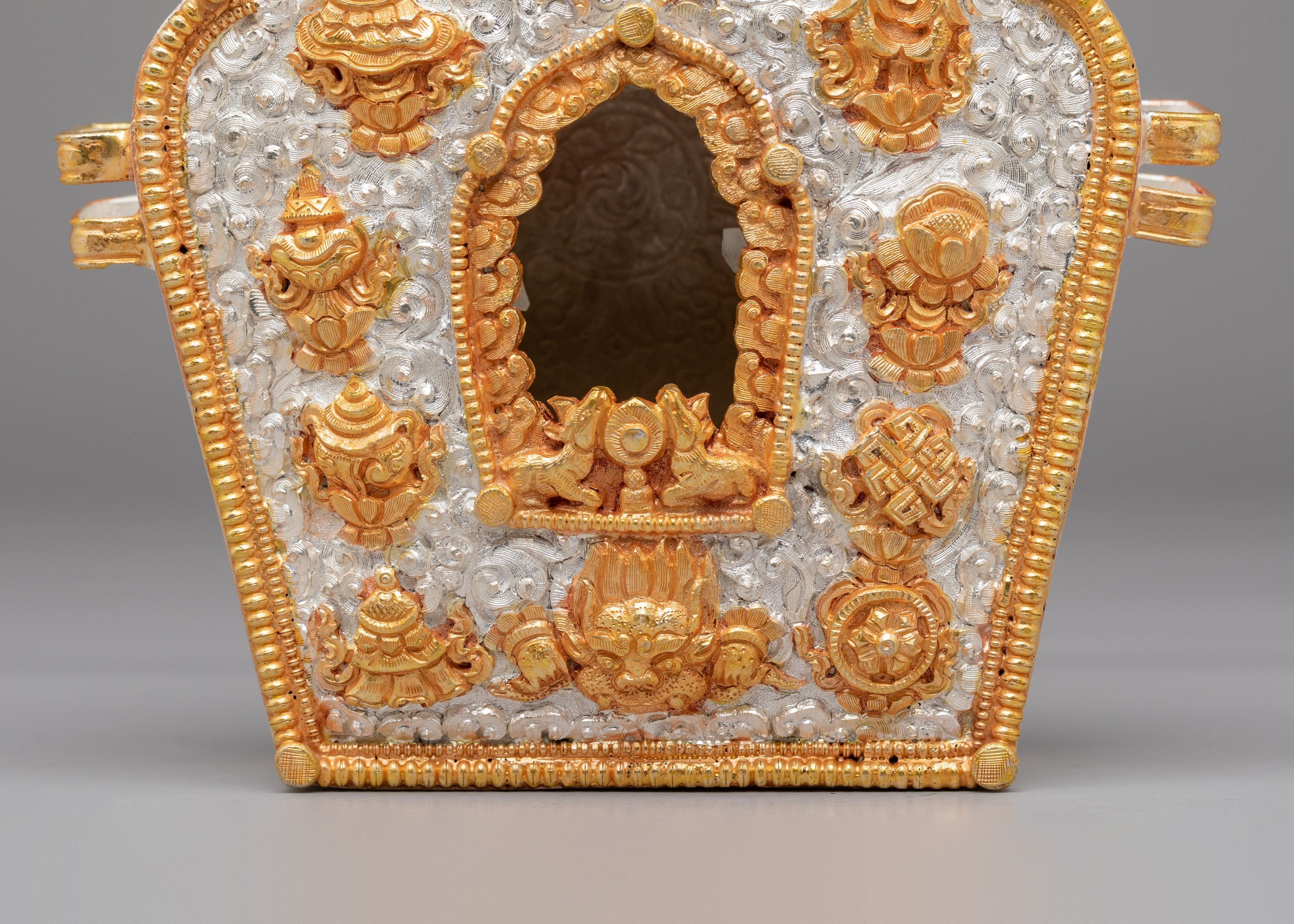 Handcrafted Ritual Ghau Box | Meditation & Spiritual Protection