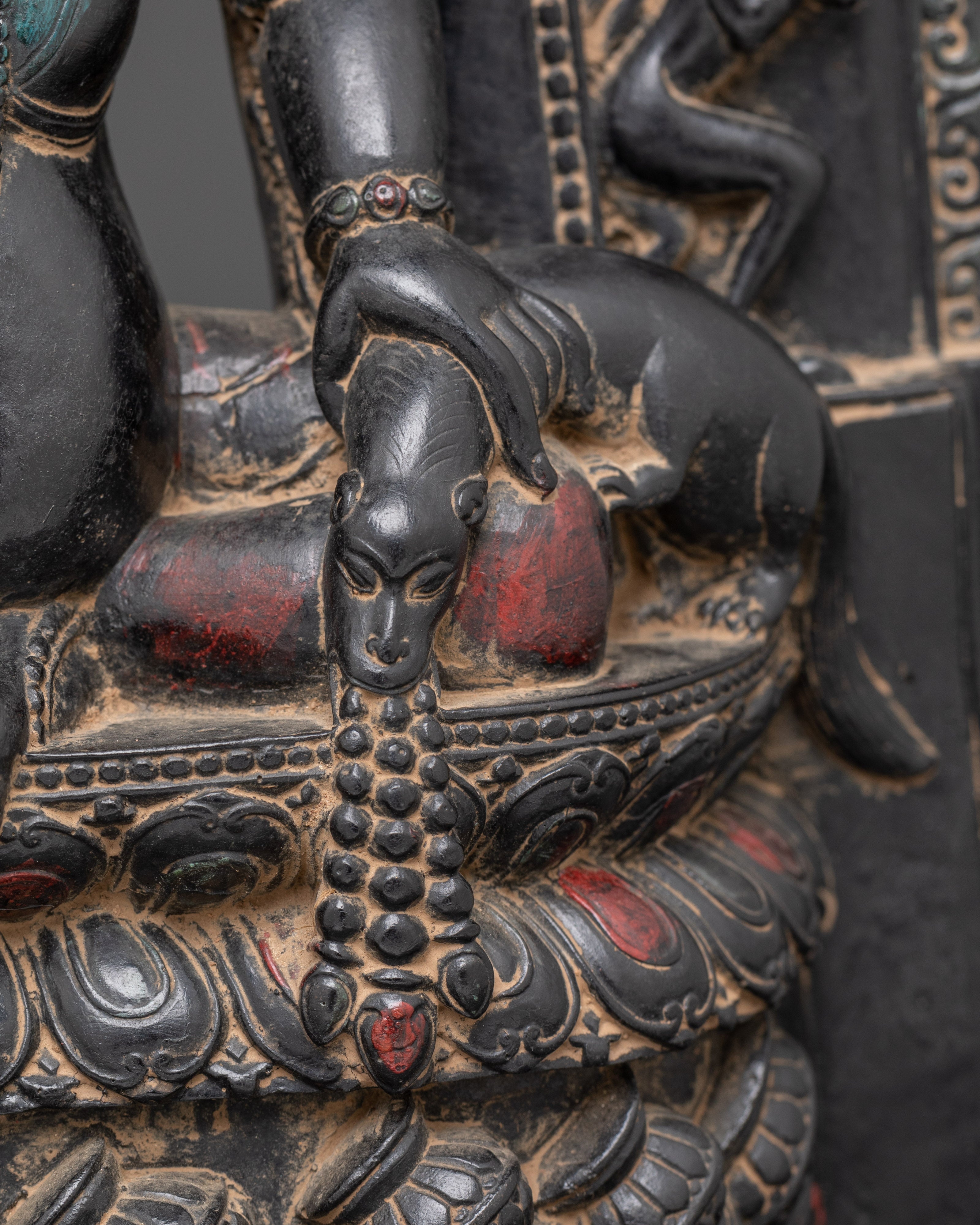 Dzambhala the Deity of Wealth Statue | Icon of Prosperity