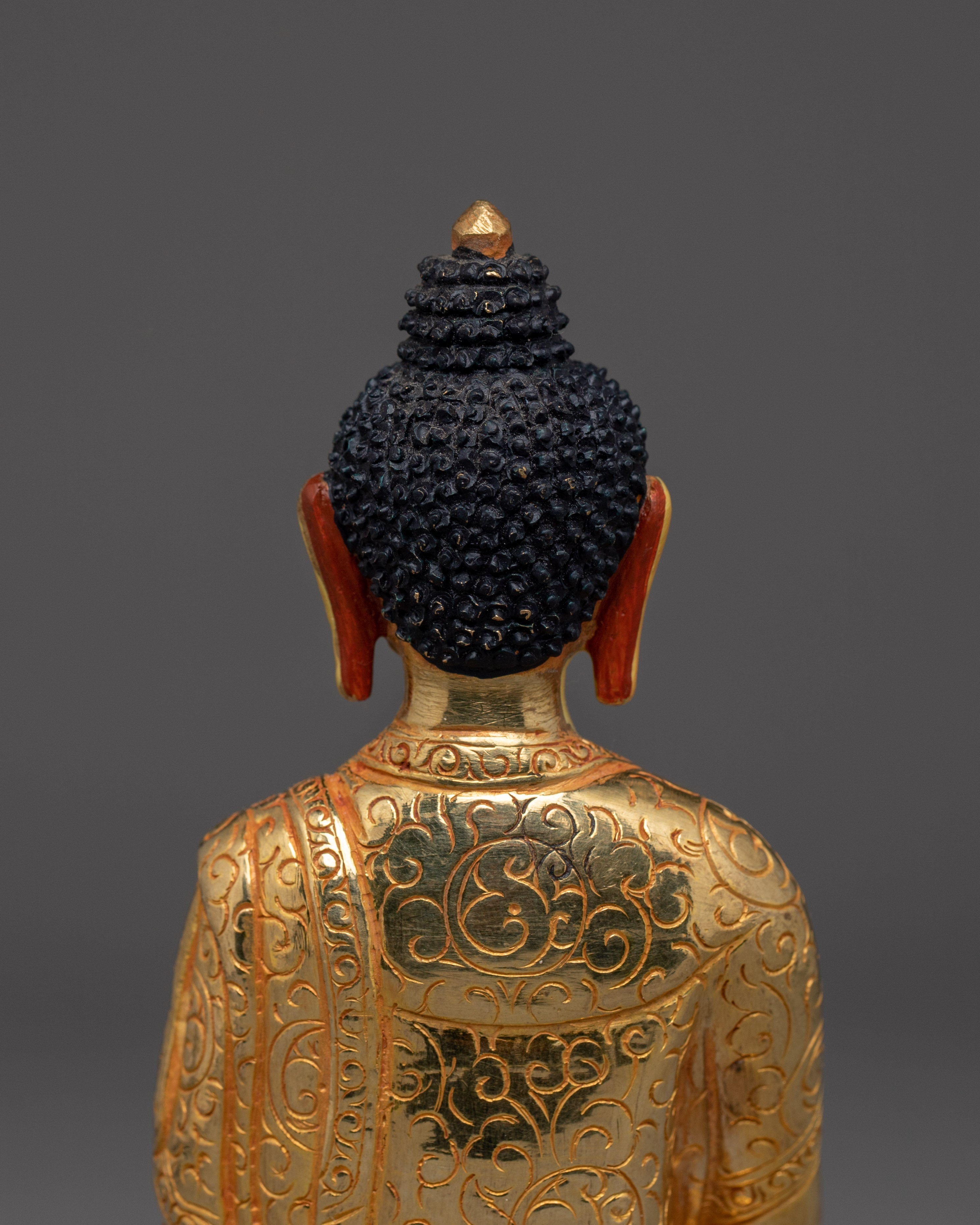 Golden First Buddha Shakyamuni Artwork | Founder of the Buddhist Religion