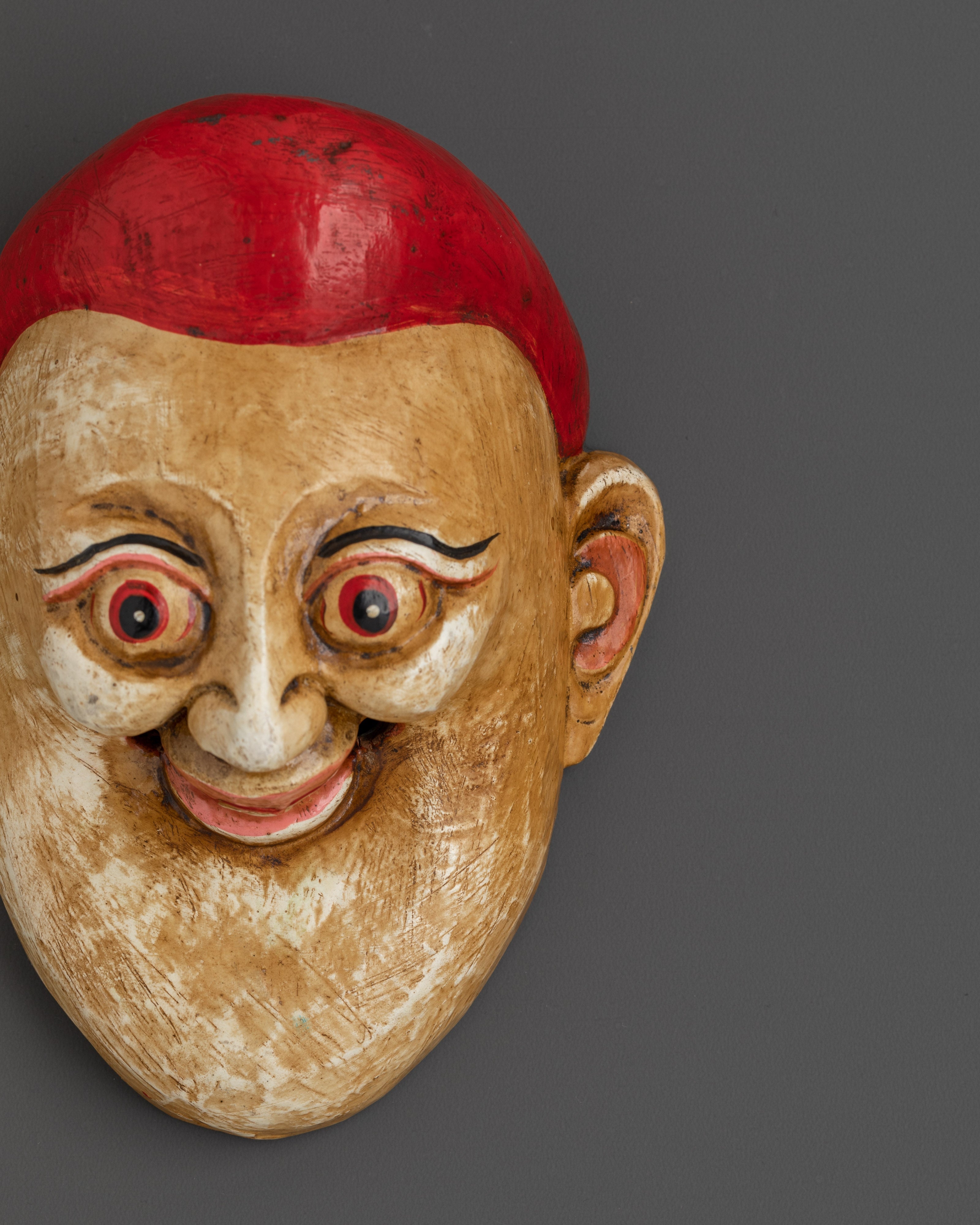 Wooden Tribal Wall Mask | Ethnic Decorative Wall Hanging Mask
