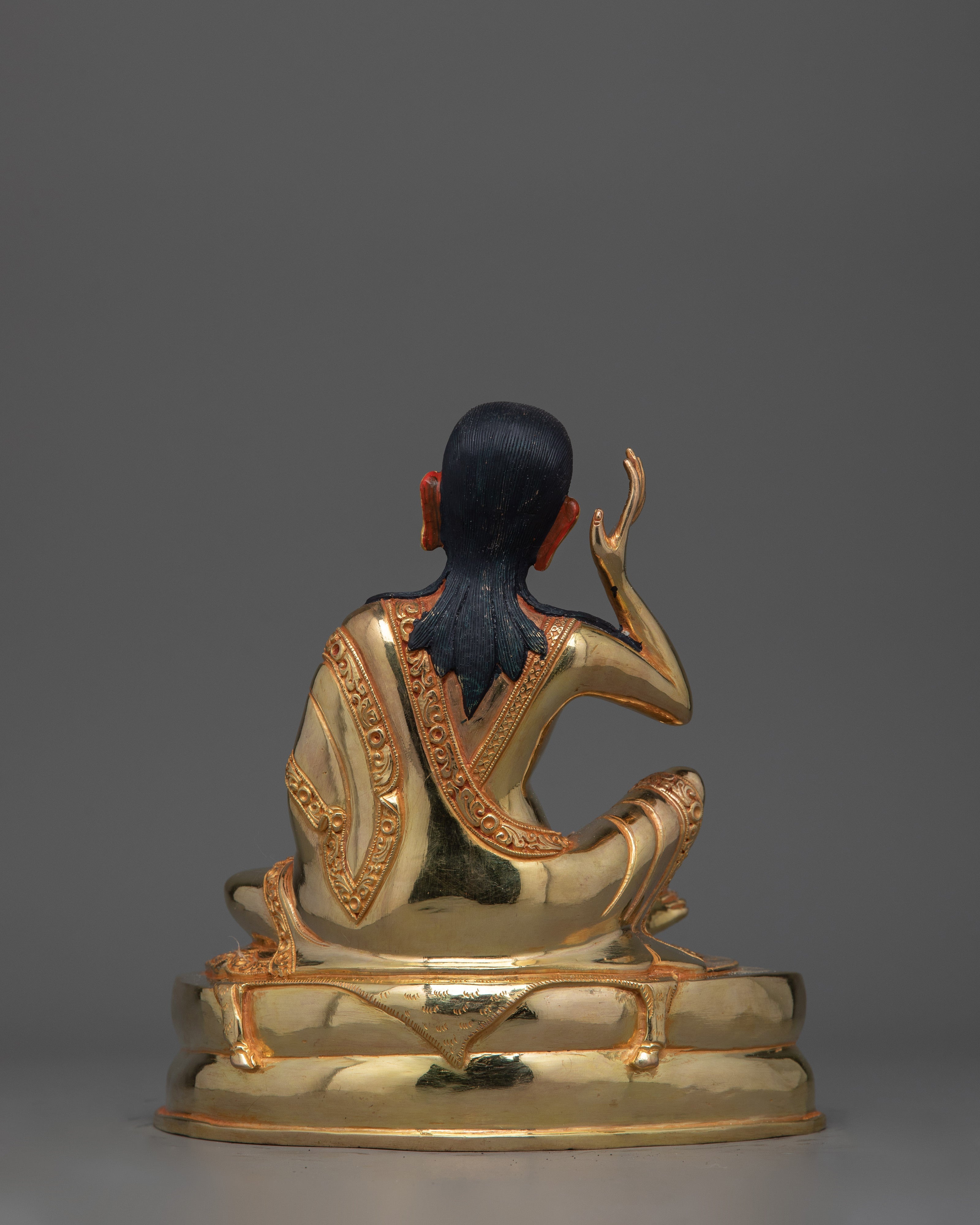 Buddhist Milarepa Tibetan Siddha Statue | Symbol of Meditation and Enlightenment Symbol