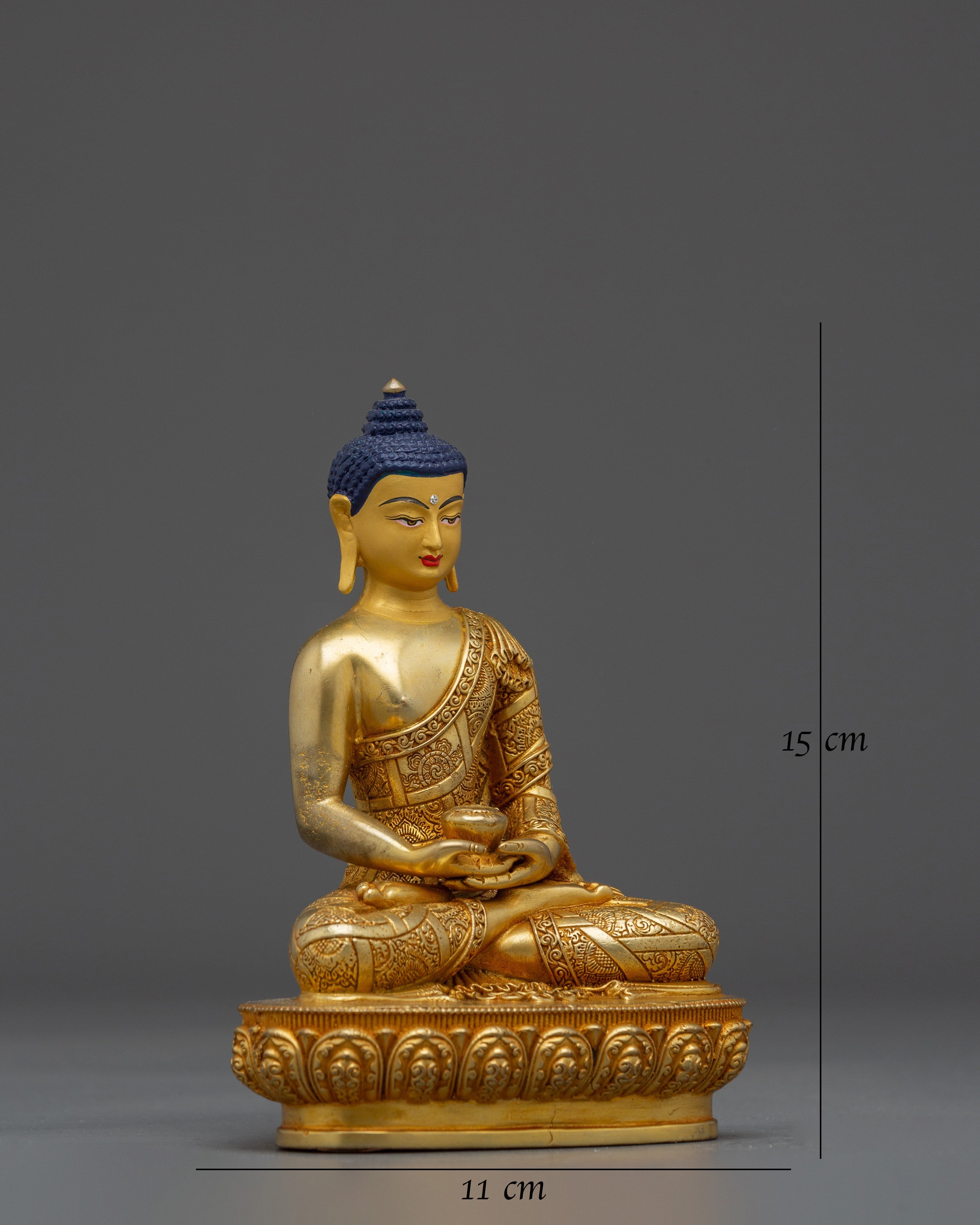 Infinite Light Golden Buddha Amitabha Artwork