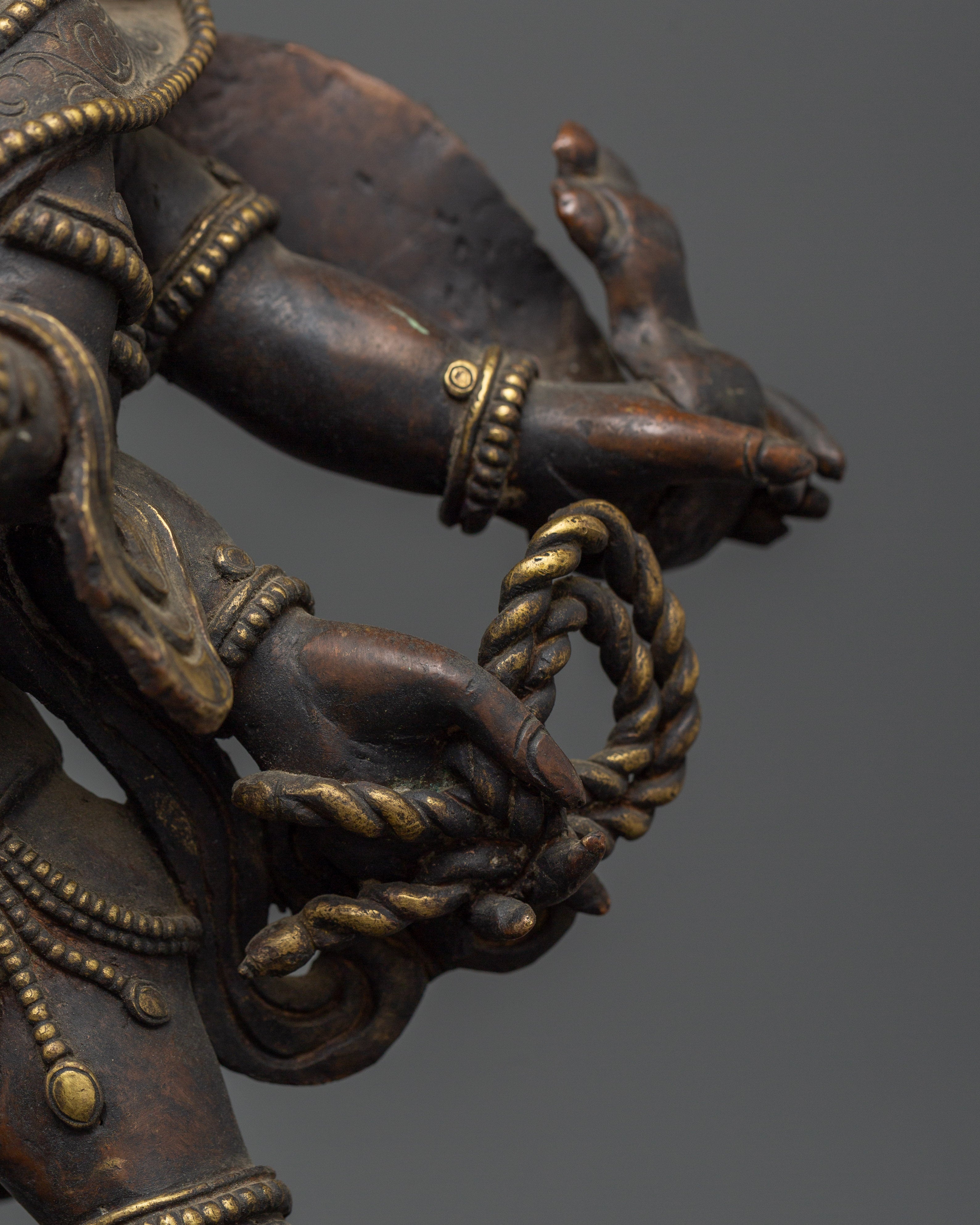 Copper Mahakala Statue | Buddhist Protector Deity