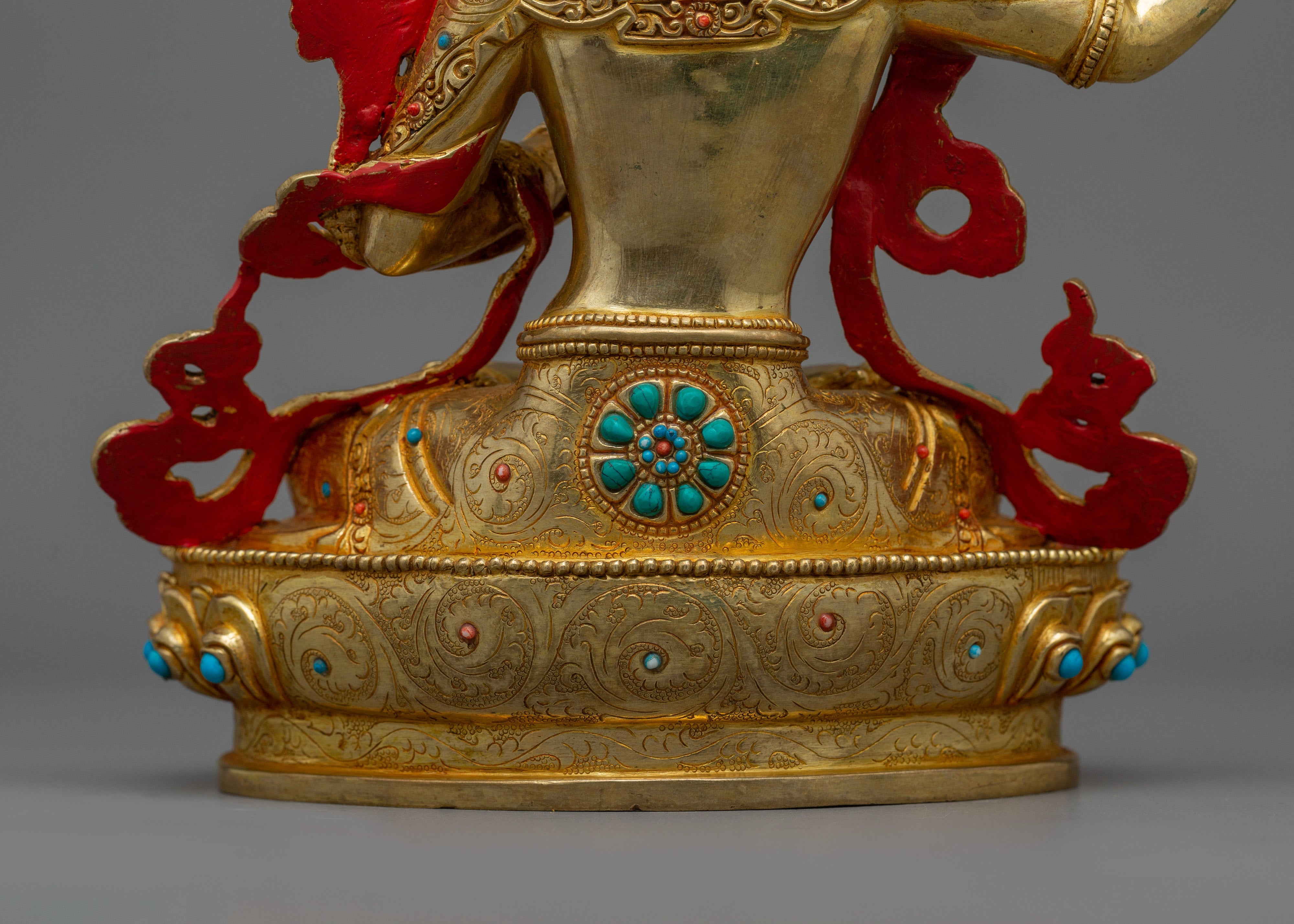 Handmade Sculpture of Manjushri |  Representing the perfection of wisdom