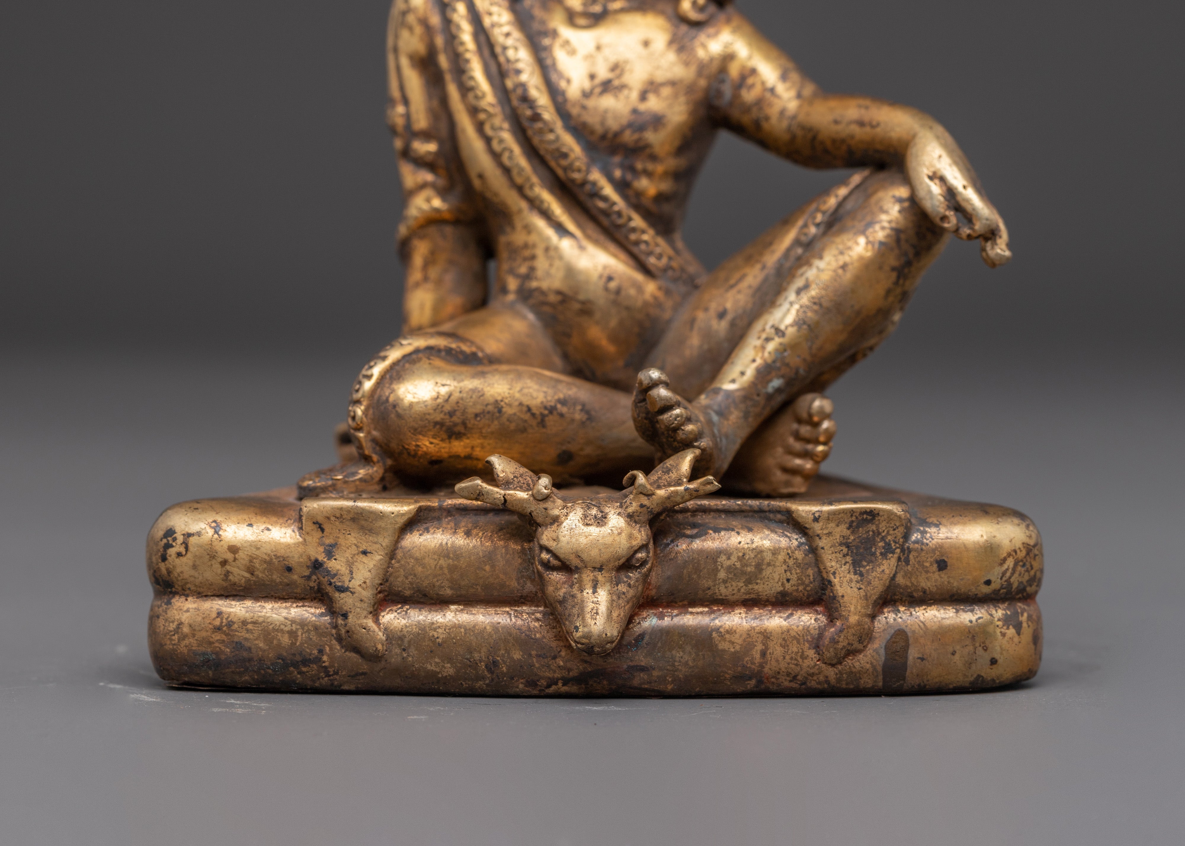 Handmade Milarepa Art, Tibetan Buddhist Yogi