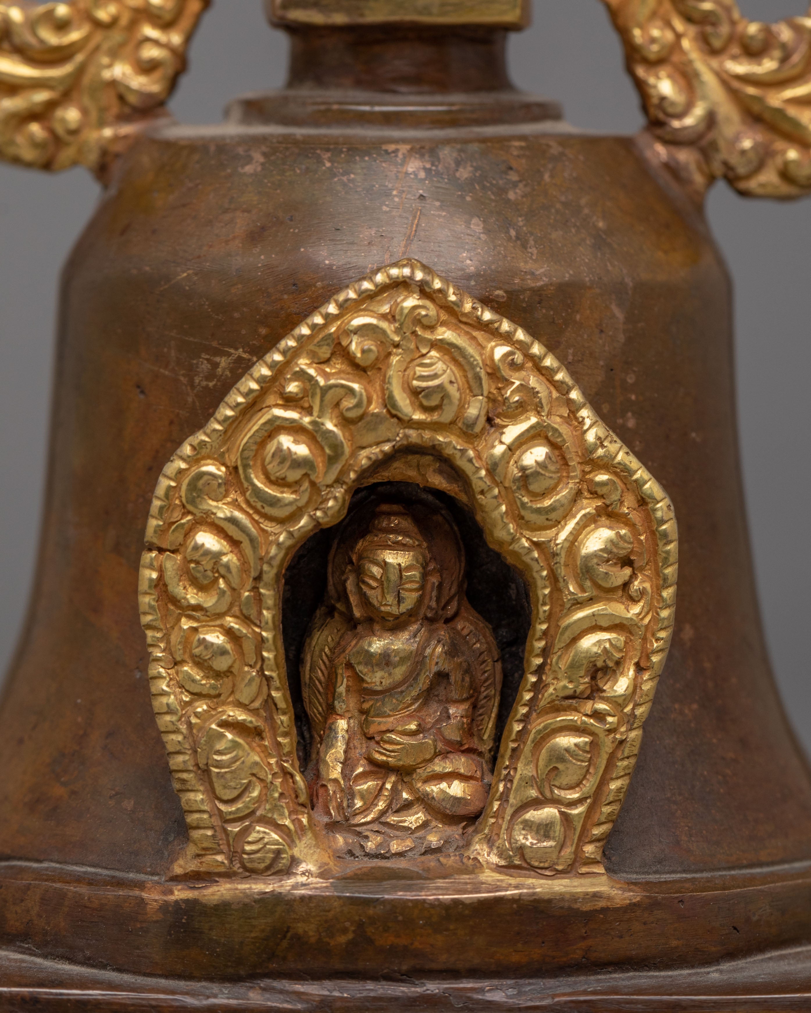 Handcrafted Sacred Parinirvana Stupa | Scared Buddhist Artwork