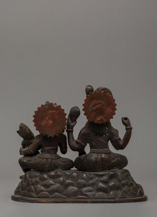 Shiva Family Statue | Handcrafted Hindu Deity