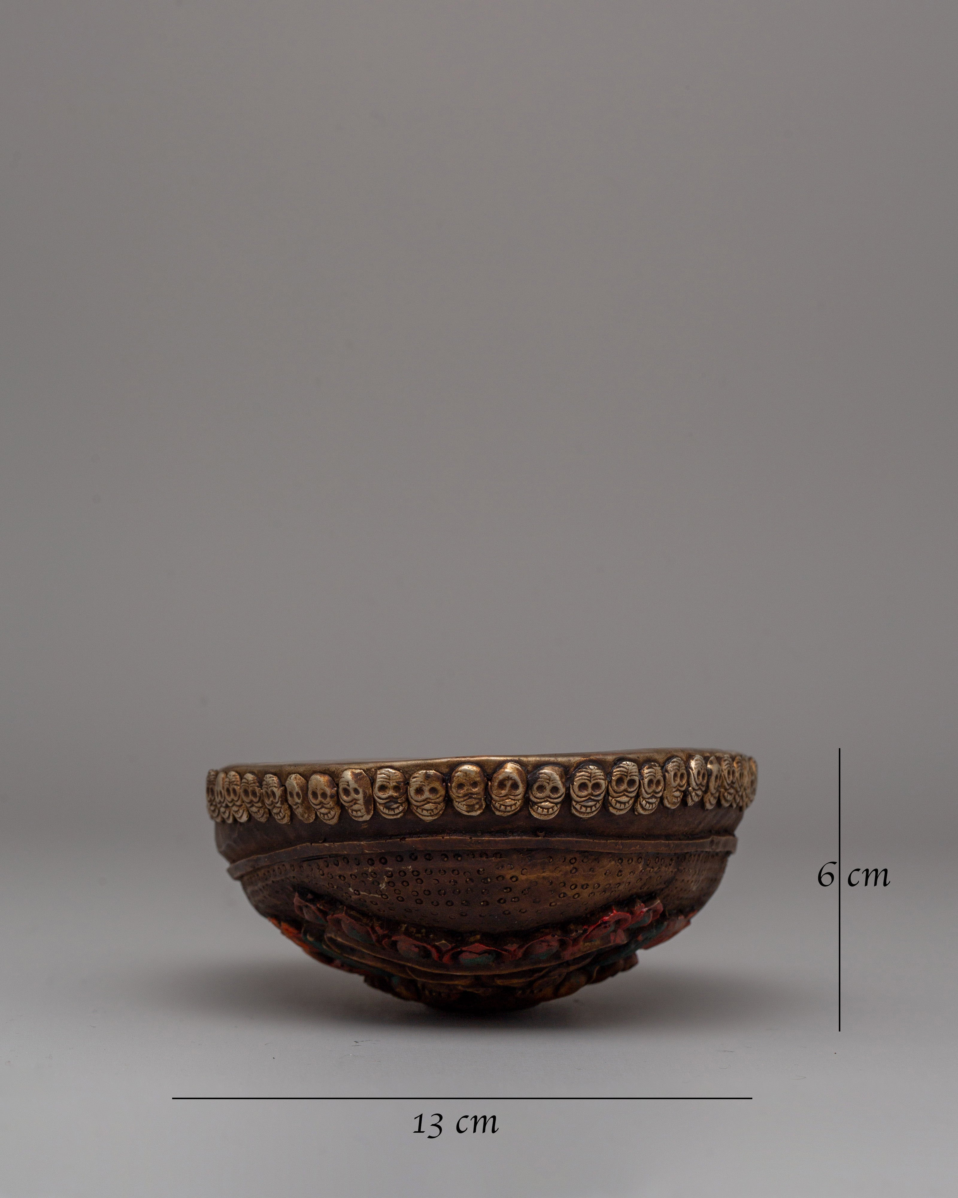 Tantric Practice Tool Kapala | Sacred Tool for Esoteric Buddhist Rituals