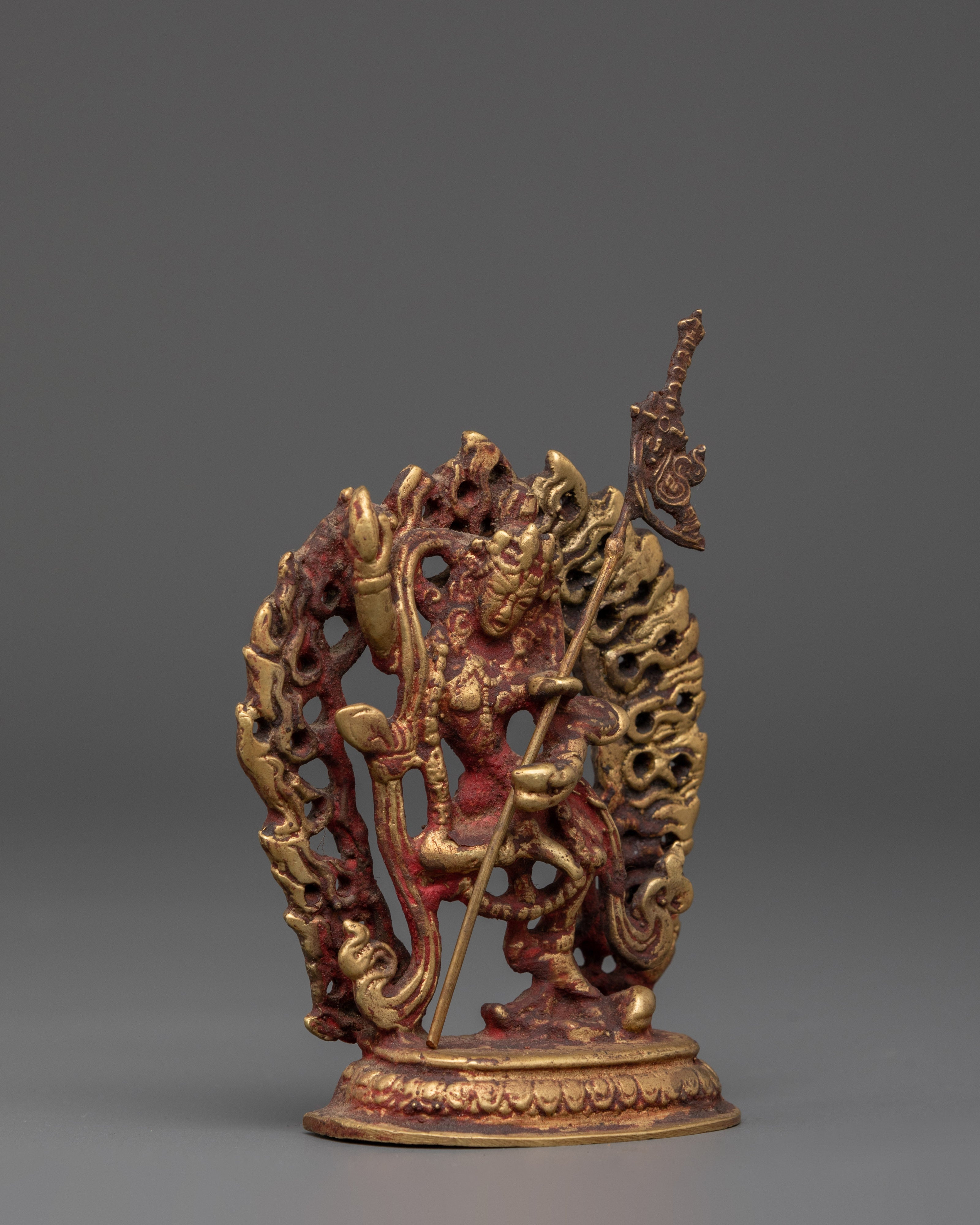 Vajrayogini Handcrafted Statue | Statue With Gold Plating for Altar