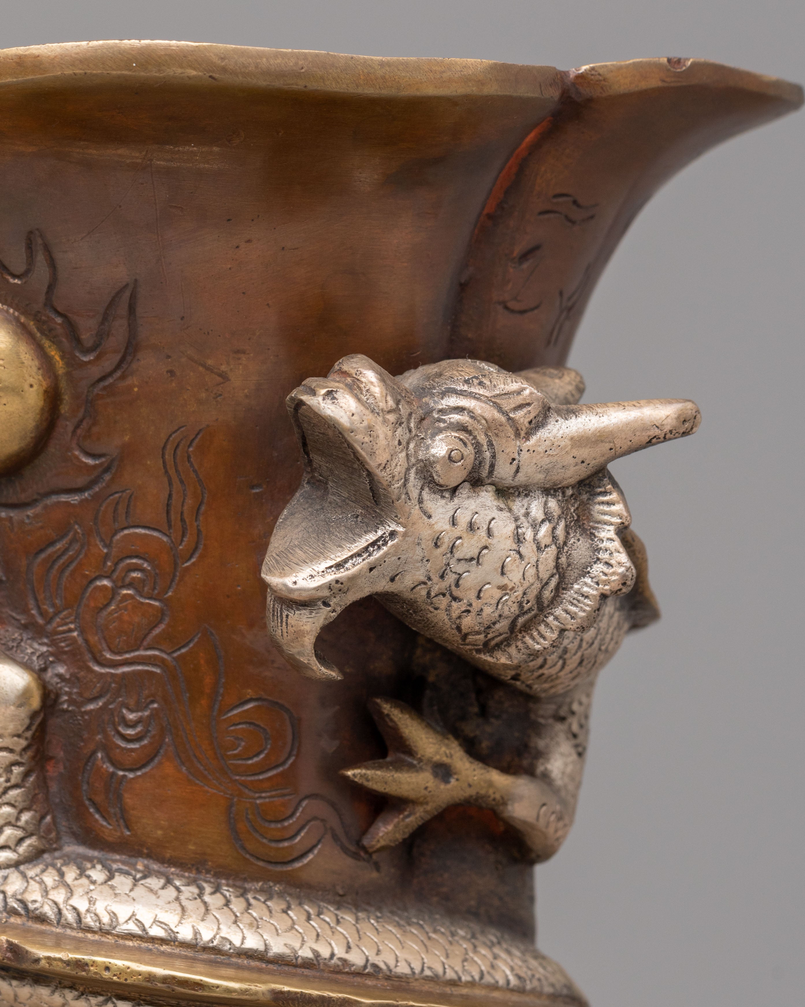 Sacred Handcrafted Flower Vase | Symbol of Love and Devotion