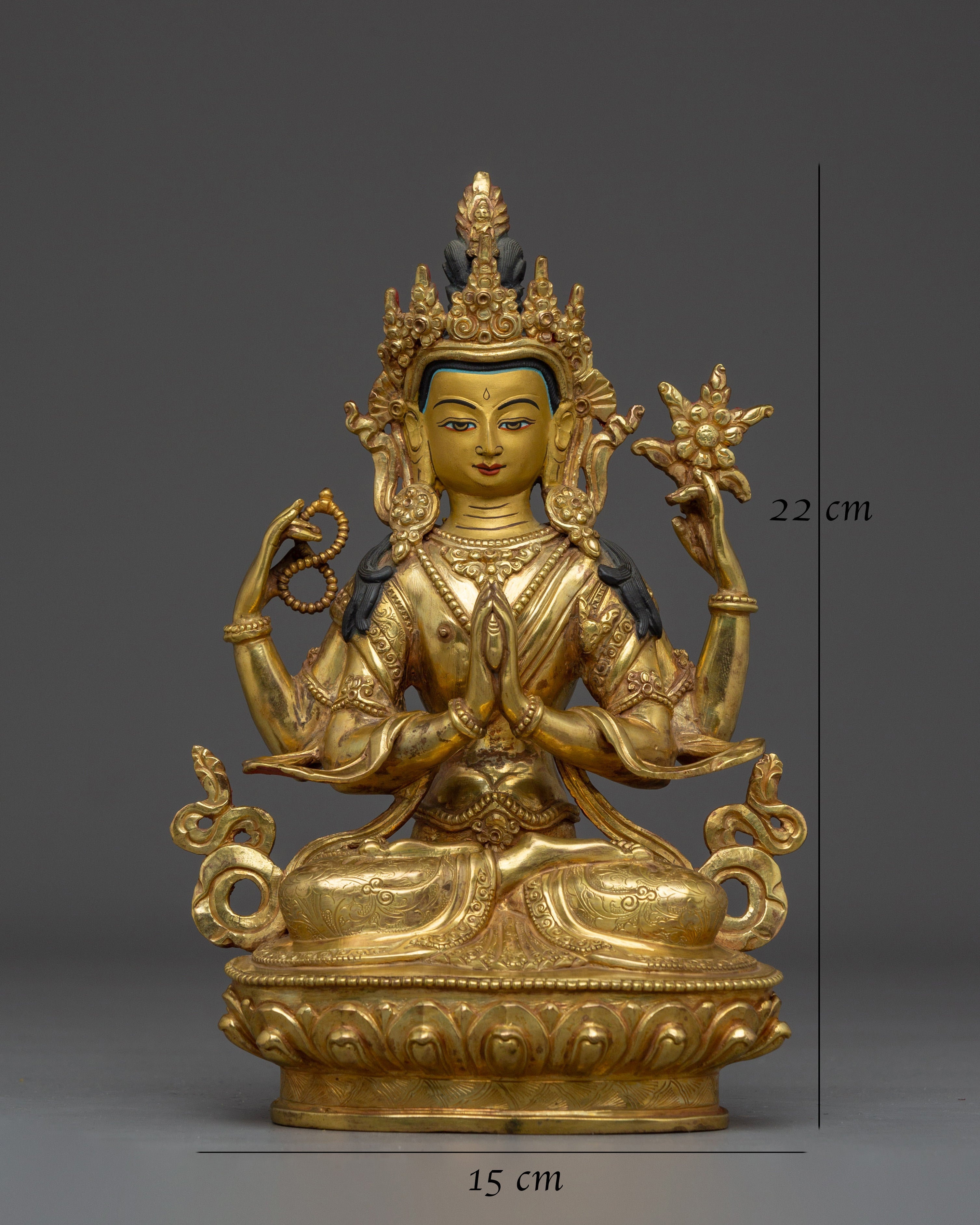Chenrezig Meditation Statue | A Symbol of Compassion and Enlightenment