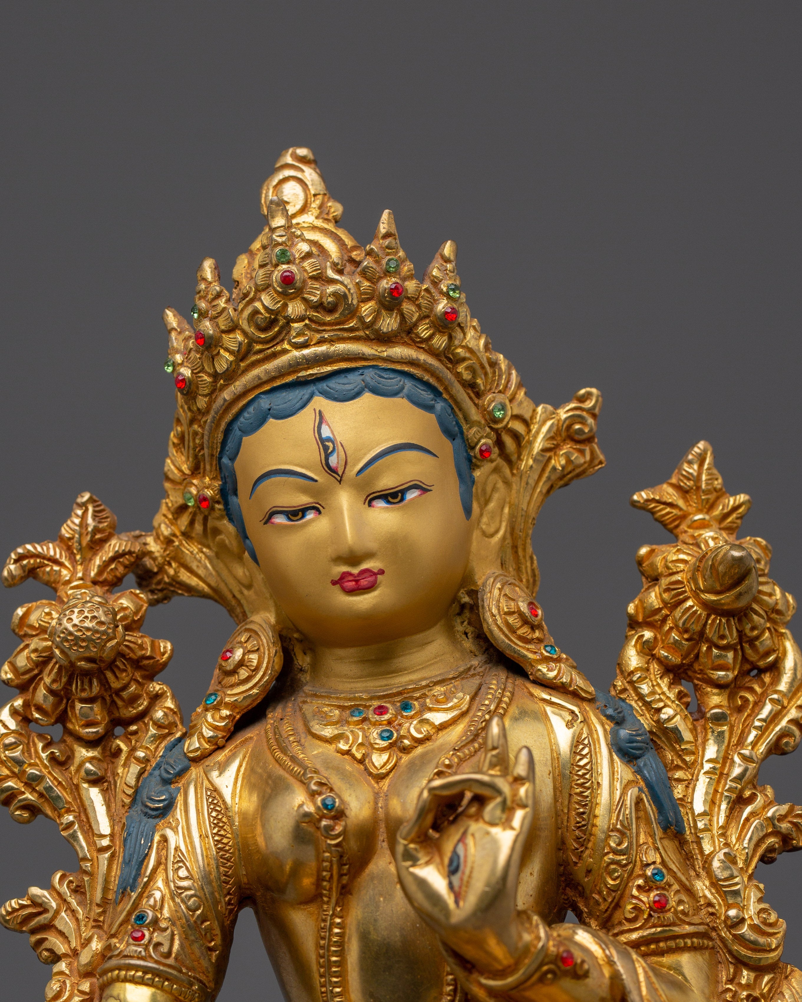 Goddess of Protection White Tara Artwork | Feminine Energy and Healing