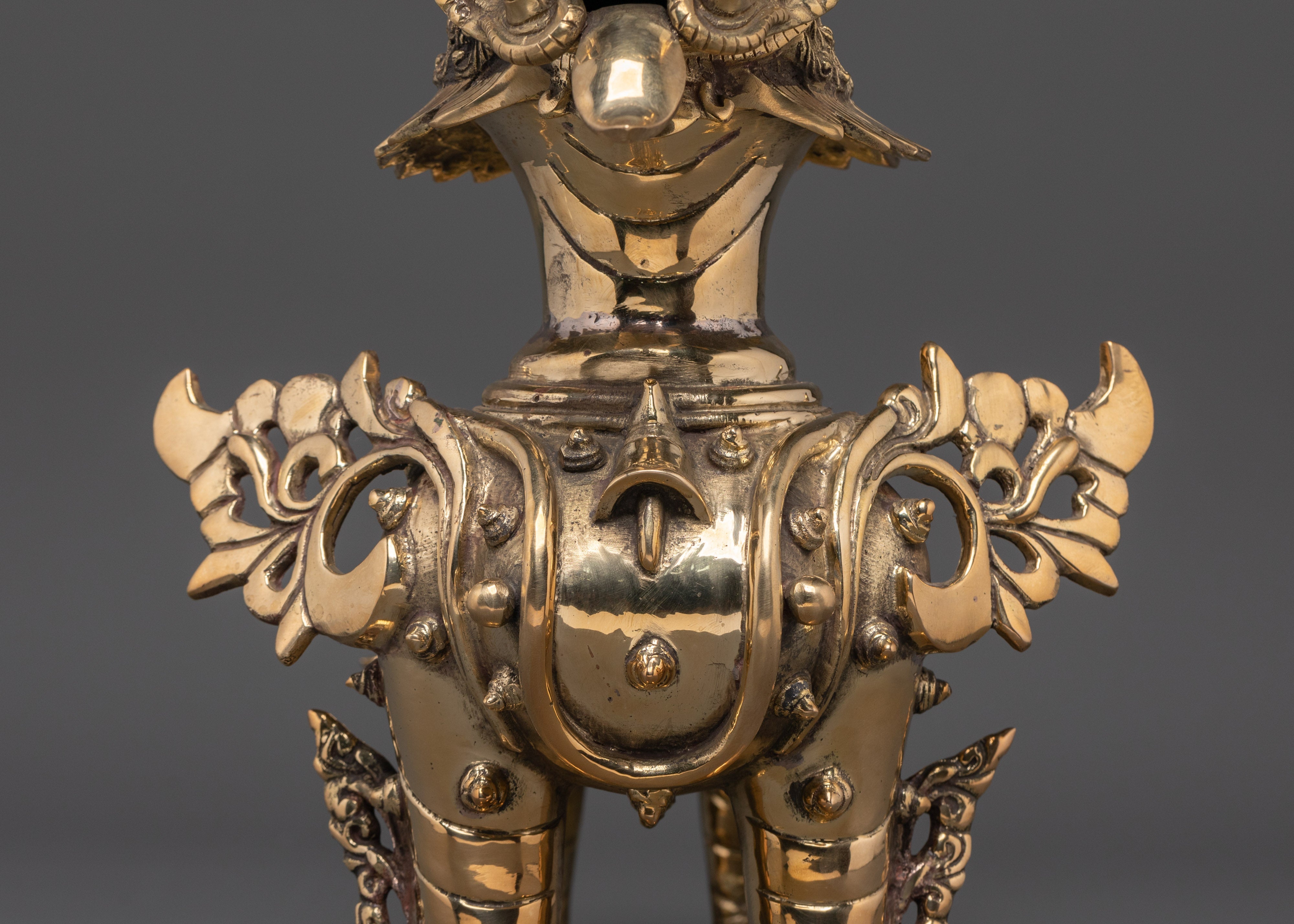 Spiritual Guardian Lion Set | Majestic Tibetan Protector Lions for Home Decor