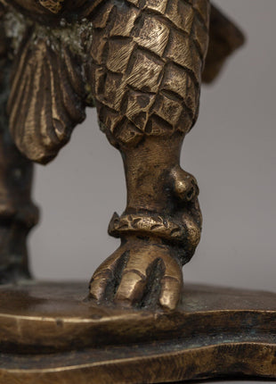 Majestic Bronze Garuda Statue | Handcrafted Spiritual Altar Decor