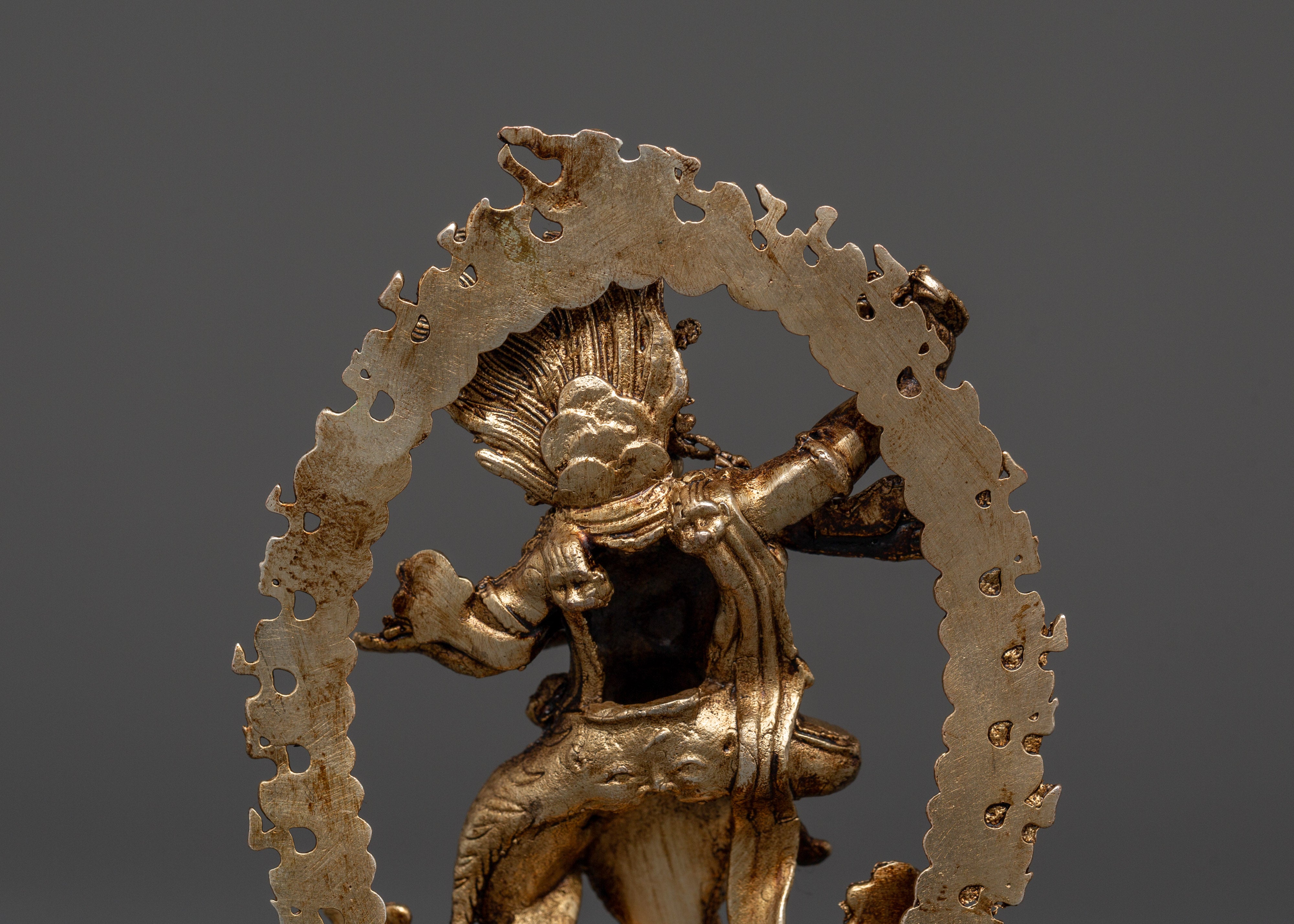 Troma Nagmo Wrathful Dakini Statue | Tibetan Wisdom Deity for Cho Practice, Altar & Ritual