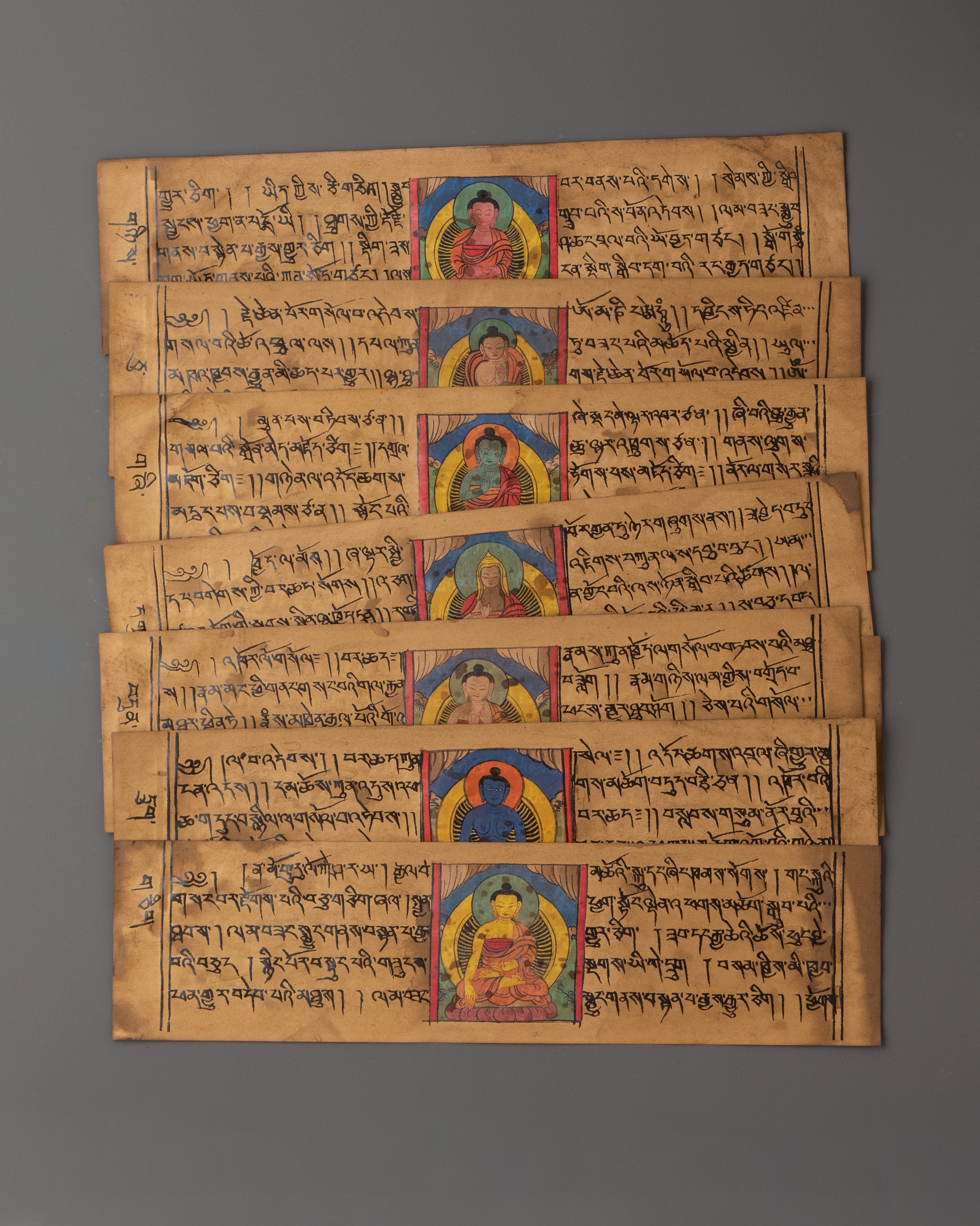 Tibetan Copper Book | For Elegant Display or Sacred Ornament