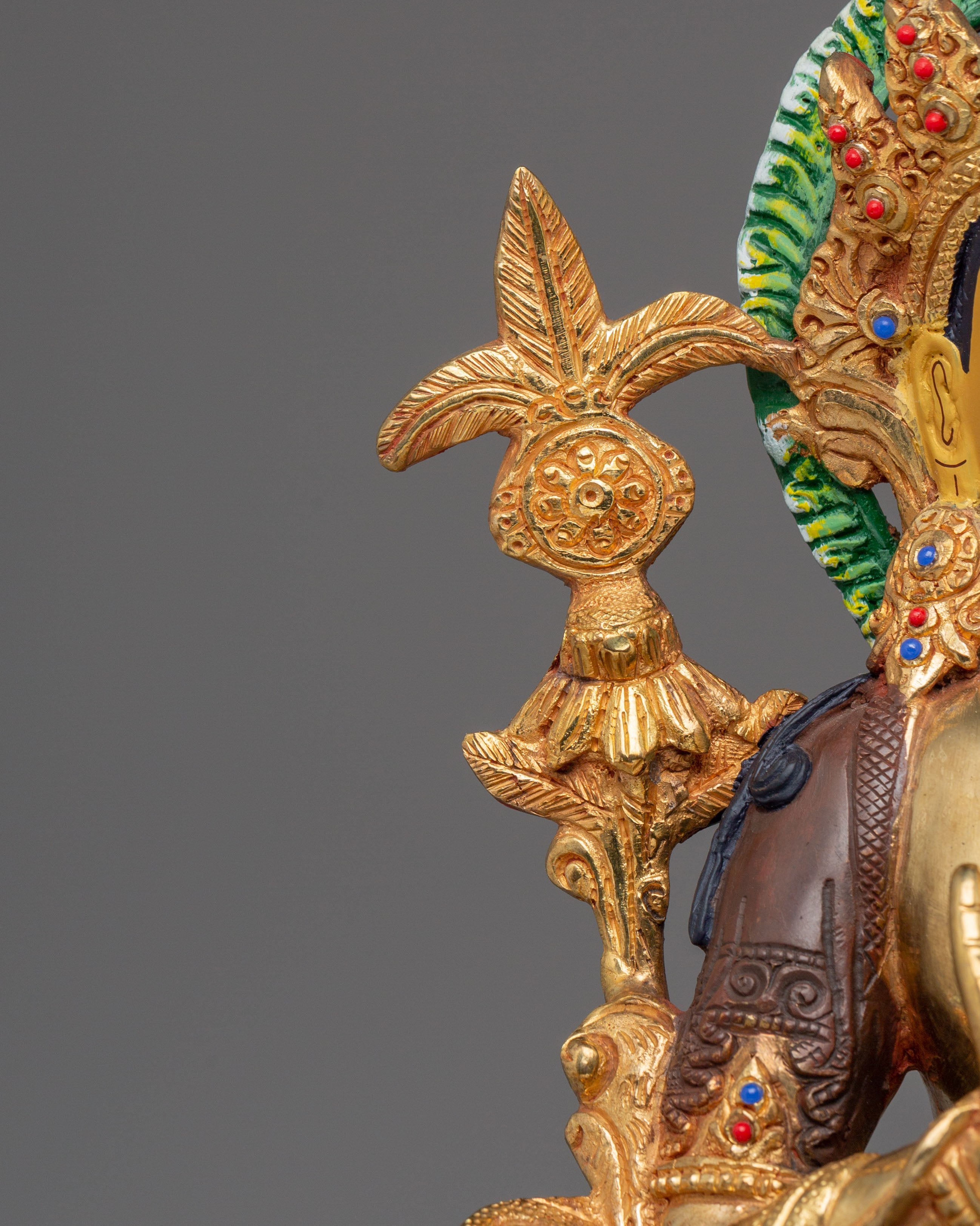 Future Buddha Maitreya Handmade Sculpture | Buddhist Spiritual Artwork