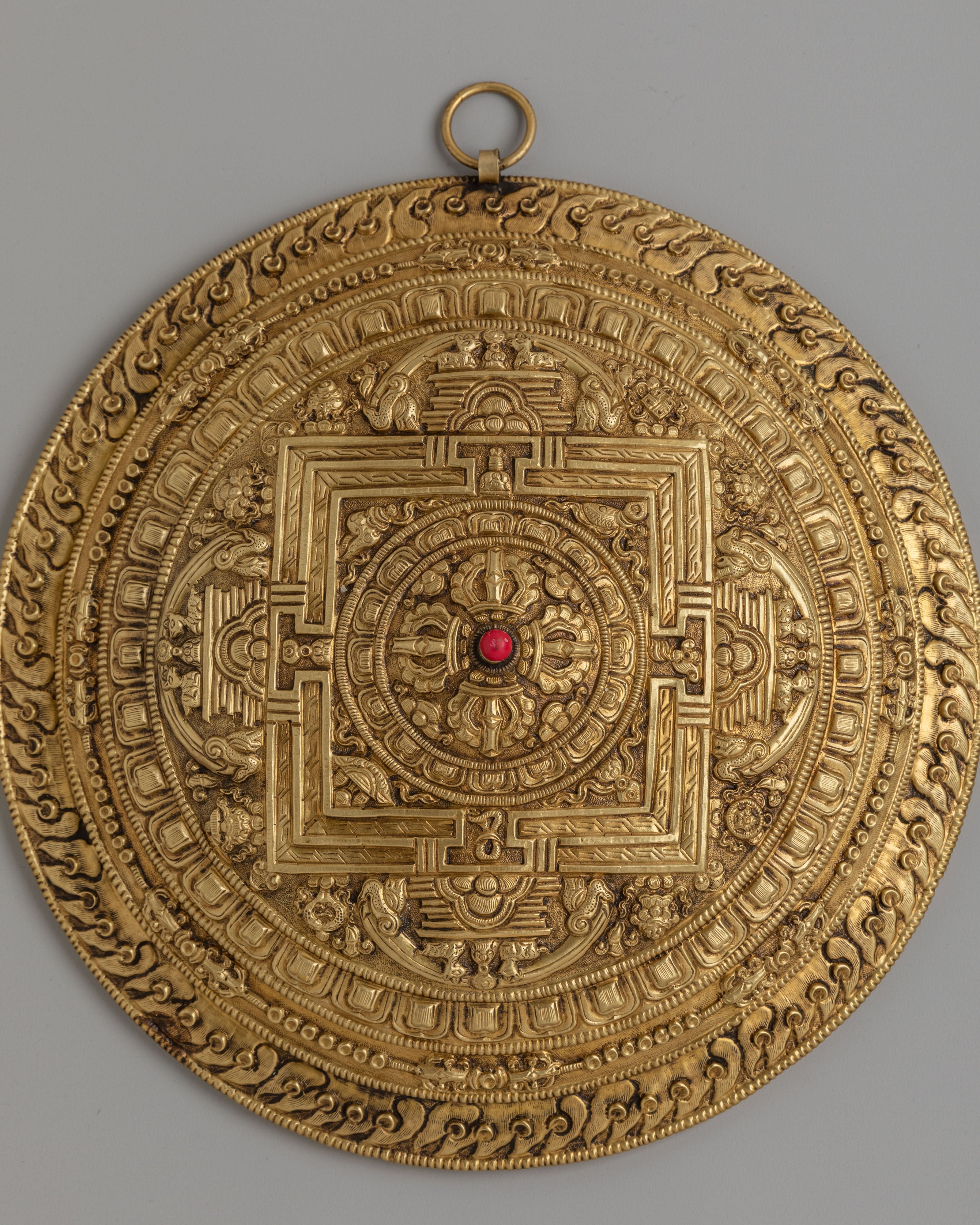 Sacred Bishwo Vajra Wall Hanging | Symbol of Power and Protection