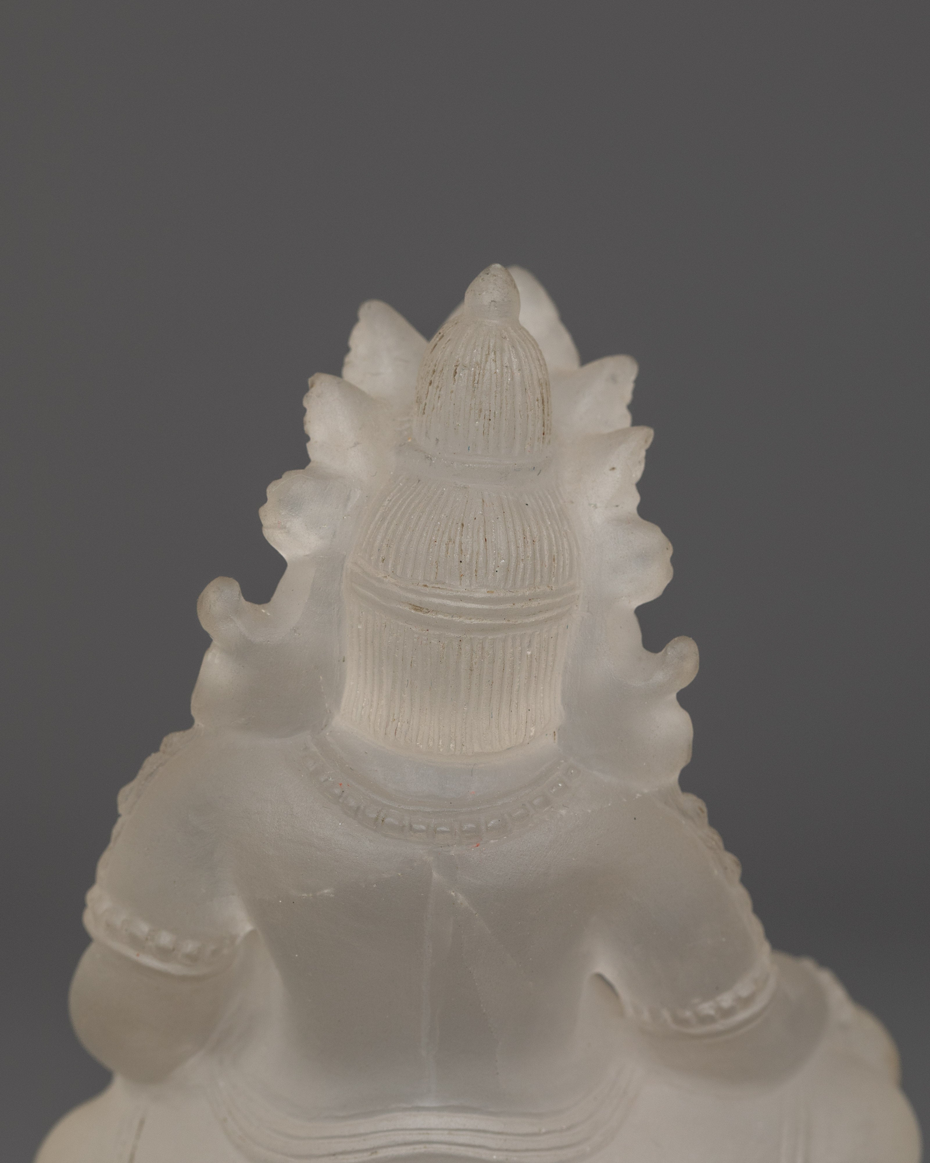 Crystal Dzambahala Statue | Tibetan Wealth Deity