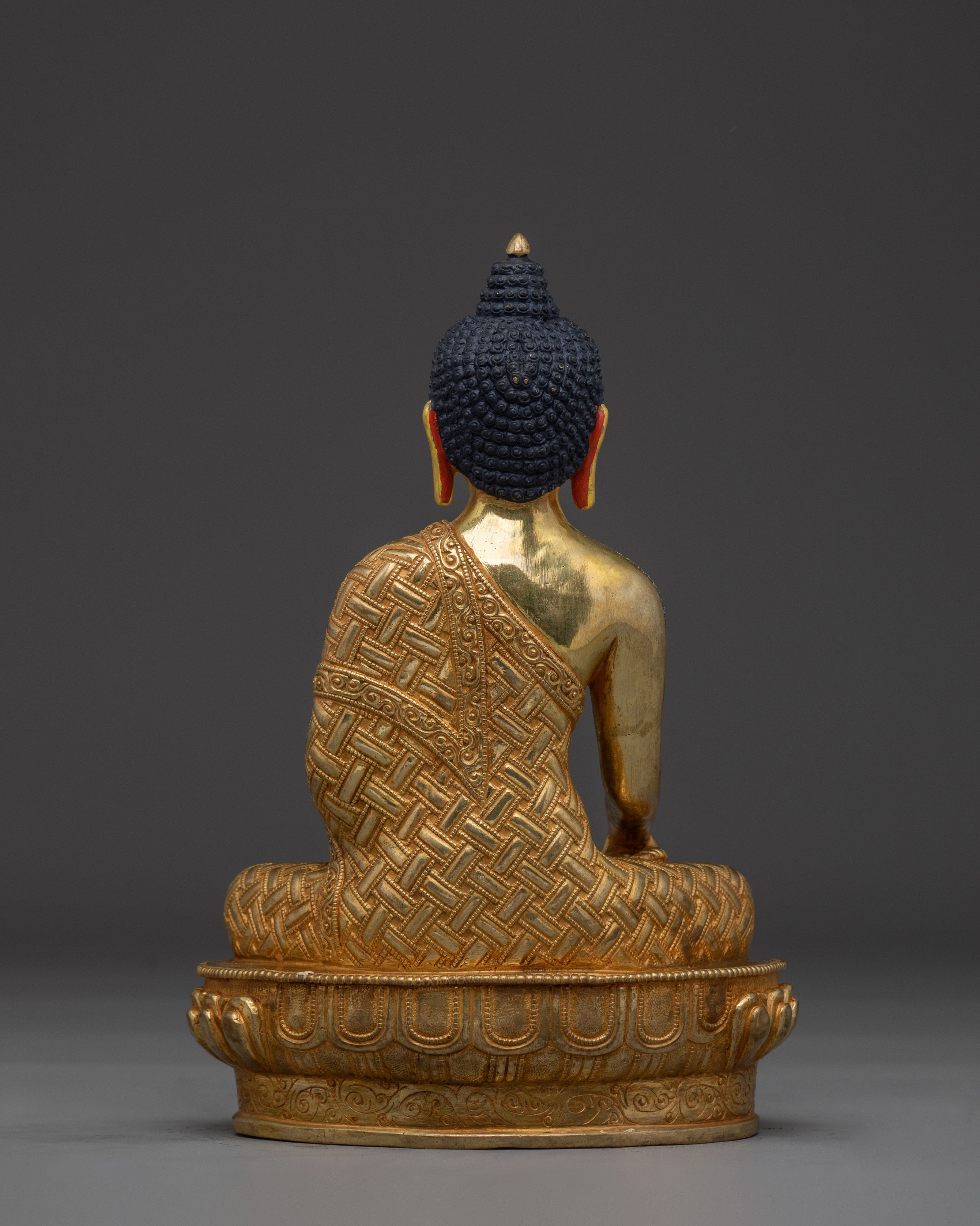 Golden Shakyamuni Buddha Decor Figurine | Gautama Buddha Artwork