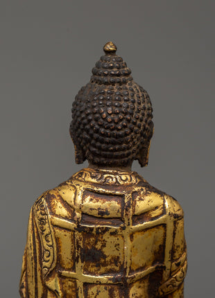 Shakyamuni Buddha Historic Figure | Buddhist Decor for Meditation & Spiritual Altar