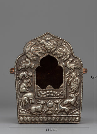 Powerful Mantra Holder Ghau Box | Buddhist Ghau Box for Meditation and Spiritual Energy