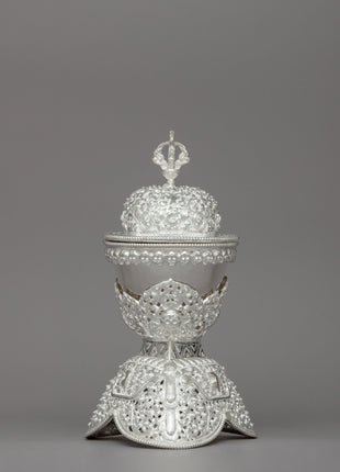 Exquisite Silver Kapala