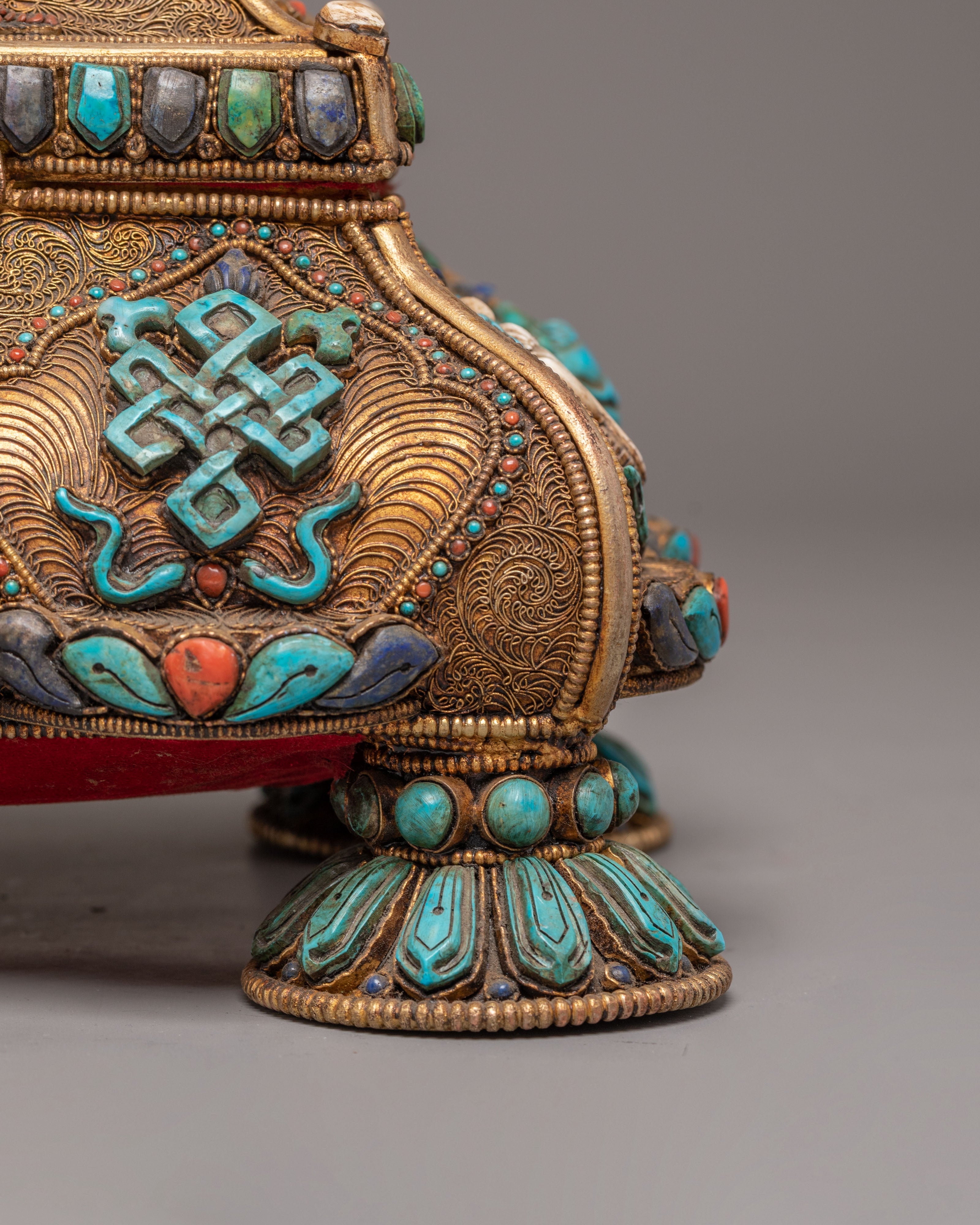 Handmade Tibetan Treasure Box Set | Himalayan Ritual Boxes