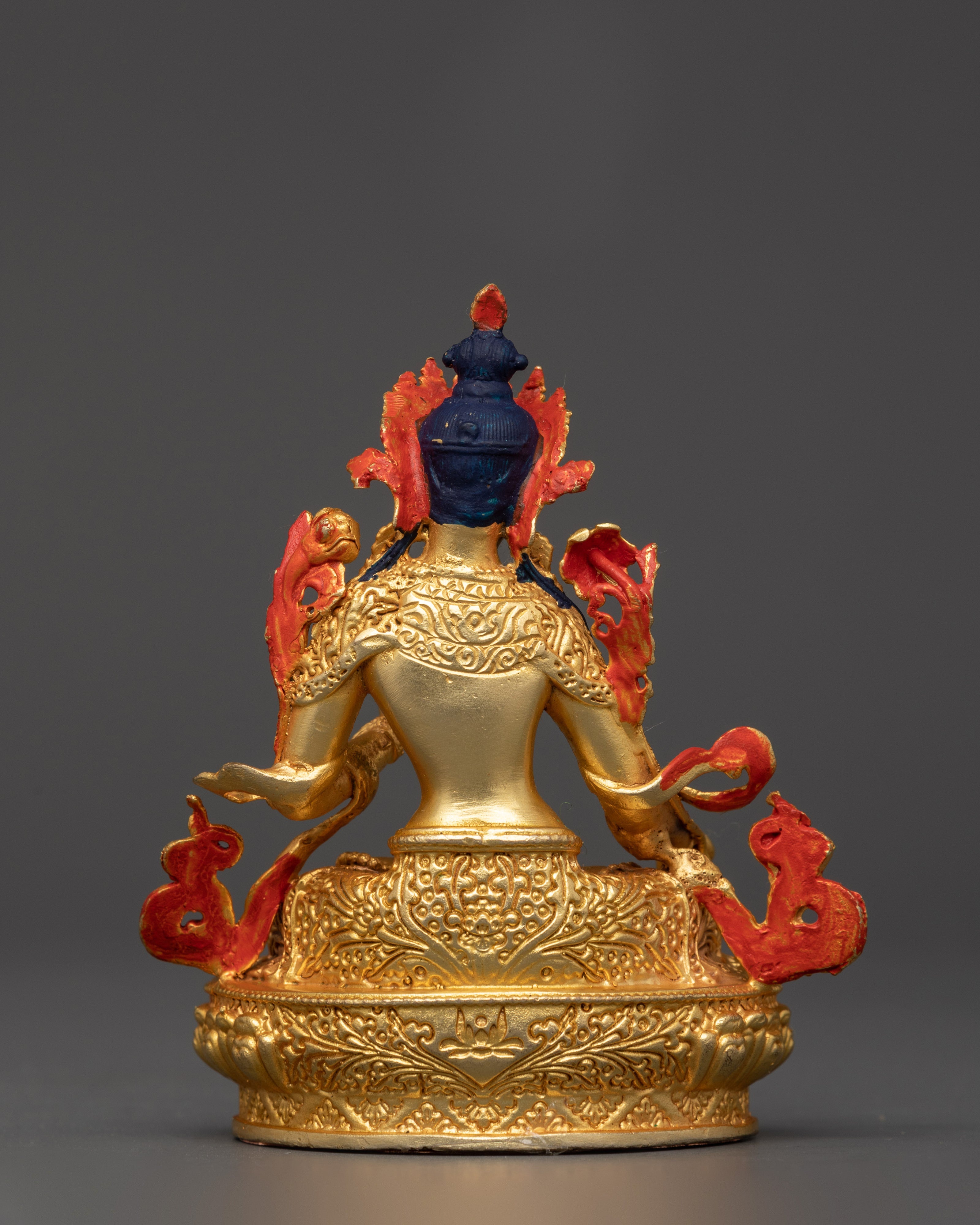 Divine White Tara | Gold-Plated Copper Goddess of Compassion