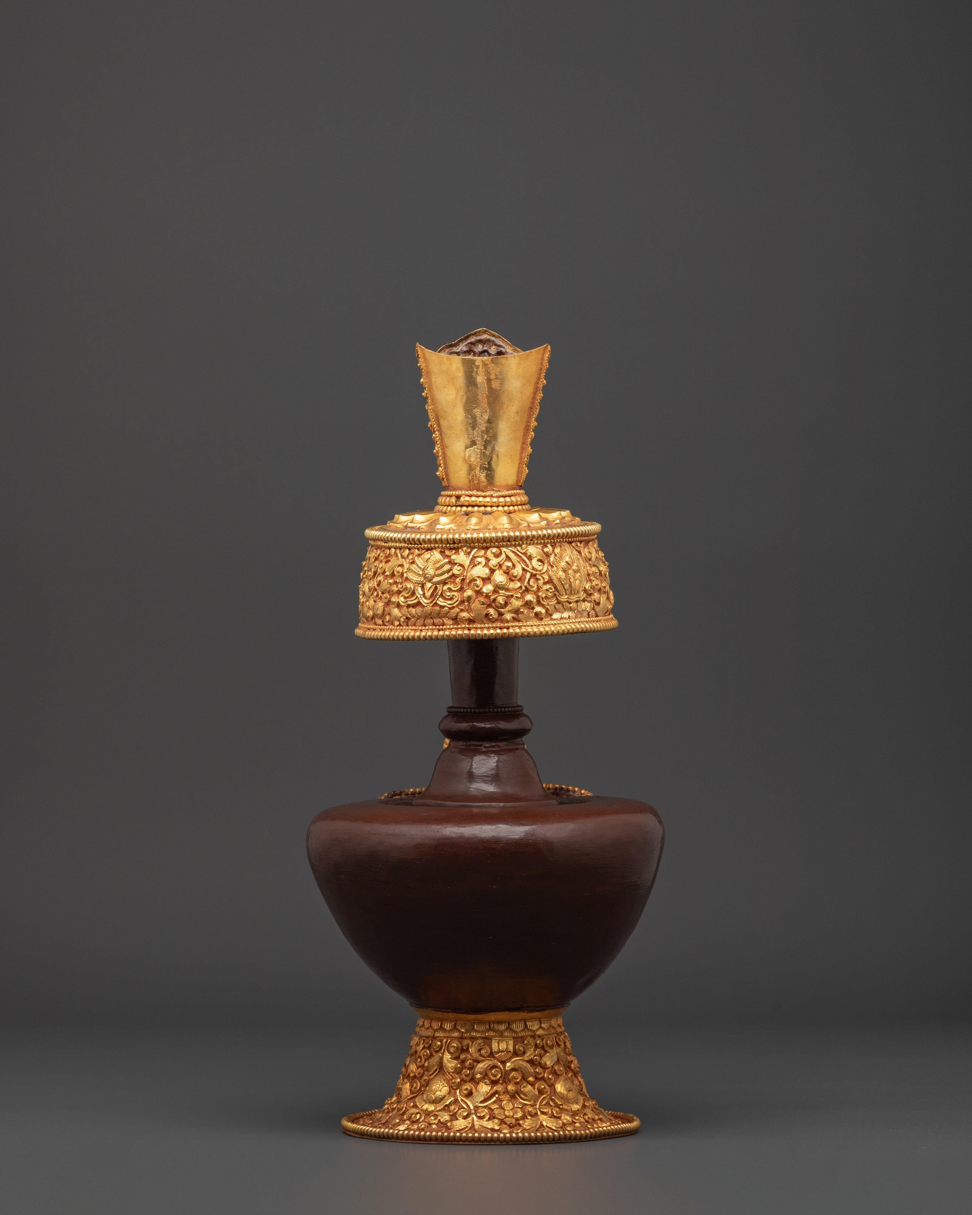 Handcrafted Bhumba Ritual Lamp | A Sacred Tibetan Spiritual Artifact
