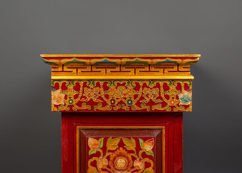 Wooden Folding Table | A Blend of Himalayan Artistry