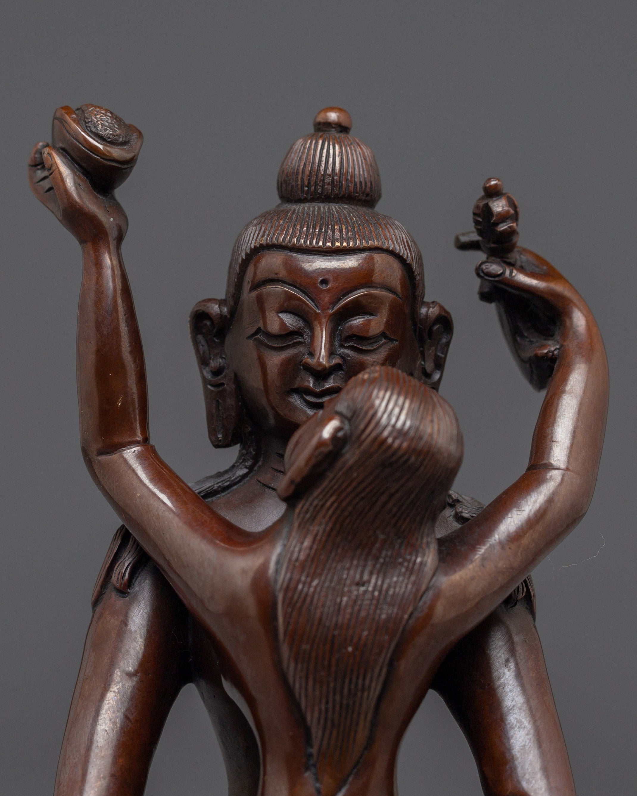 Sculpture of Samanthabhadra With Consort | Yab-Yam Deity