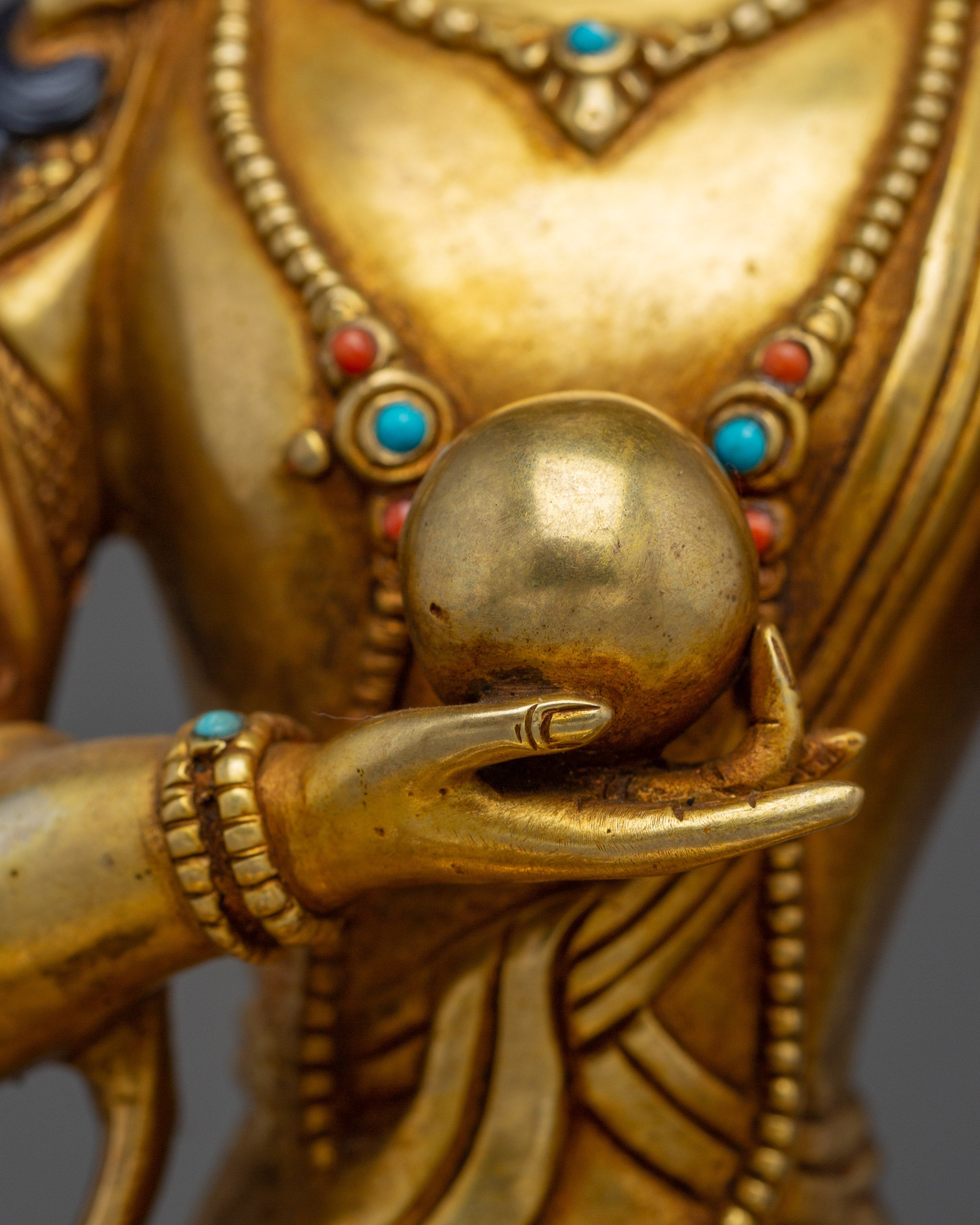 Dharma Guardian Kshitigarbha | Nepali Craftsmanship