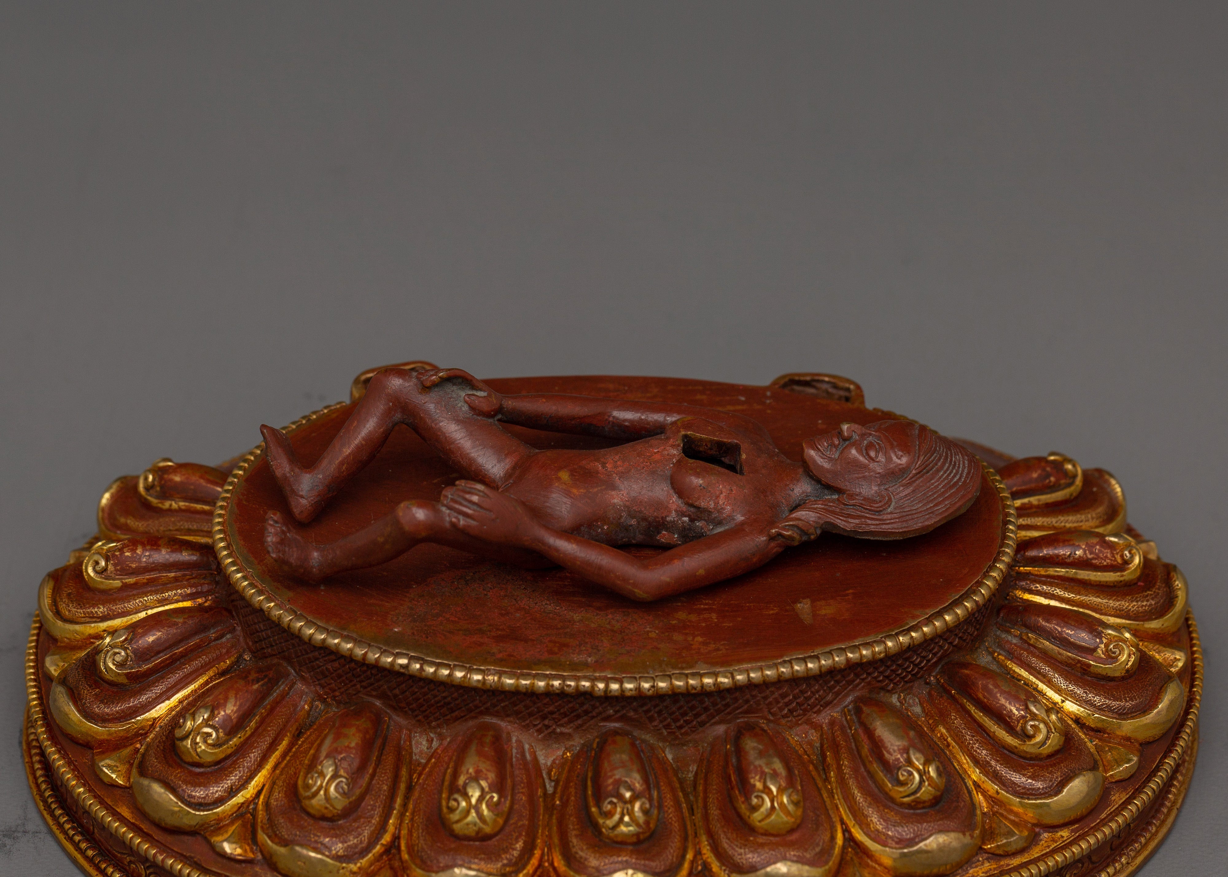 Red Dorje Phagmo Statue | Tibetan Buddhist Dakini Artwork