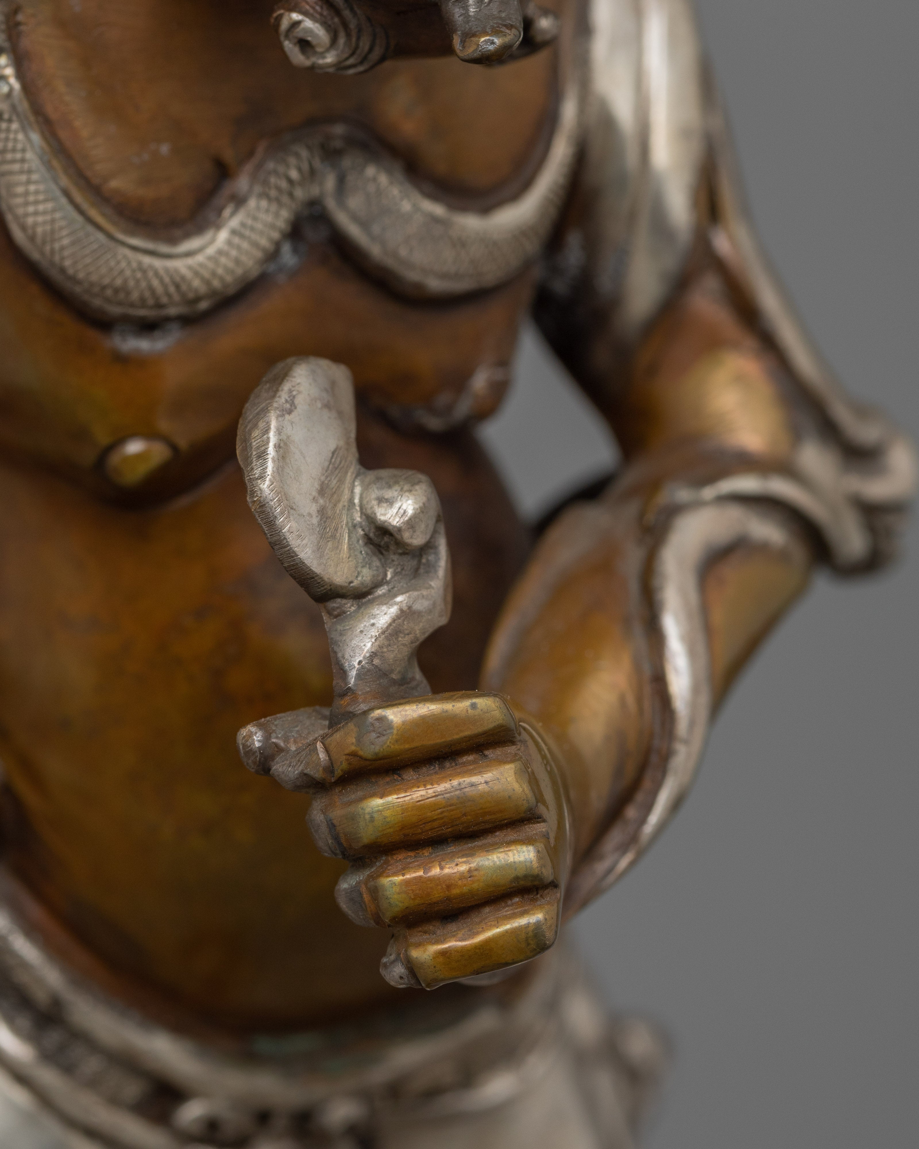 Oxidized Kui Xing Statue | The Chinese Deity of Literature and Examinations
