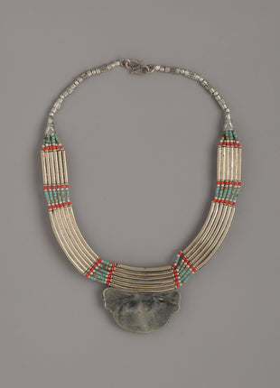 Handcrafted Necklace Accessories | Tibetan Buddha Artwork