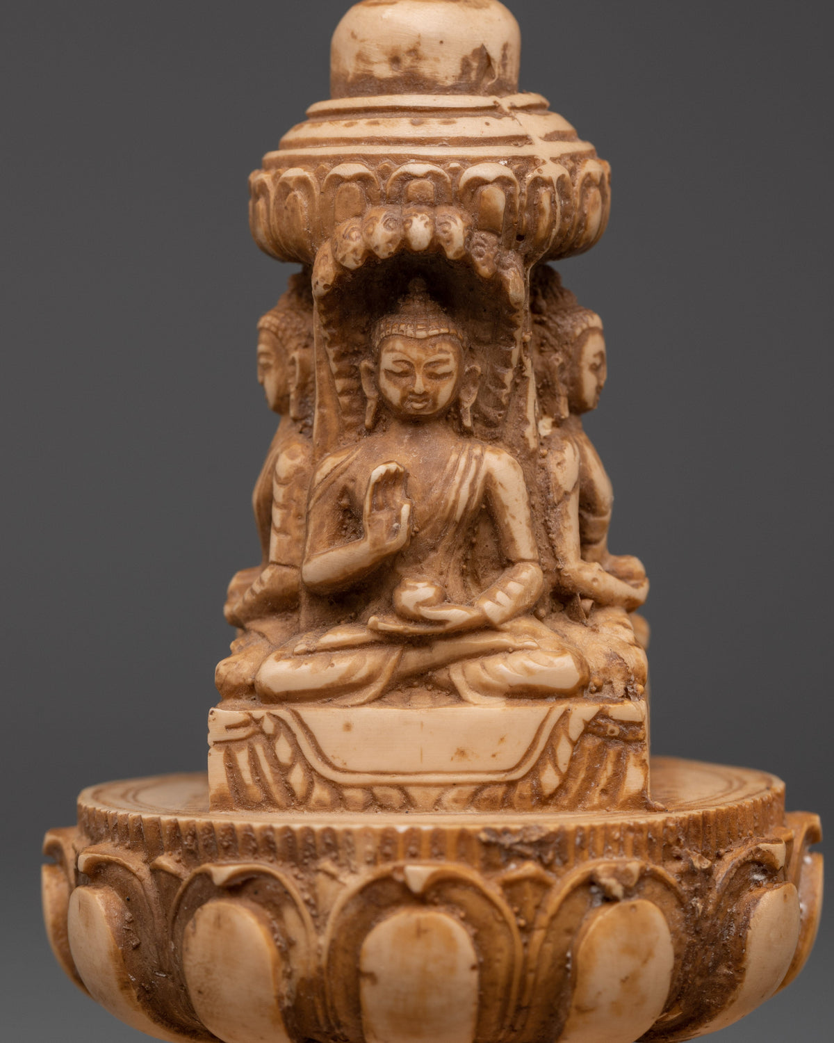 Buddhist Shakyamuni Enlightenment Stupa | Symbol of Wisdom