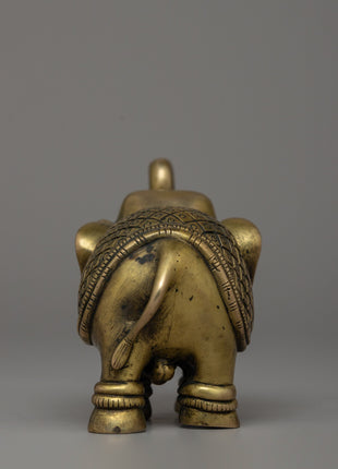 Pair of Bronze Elephant Statue | Animal Statues for Symbolic Decor