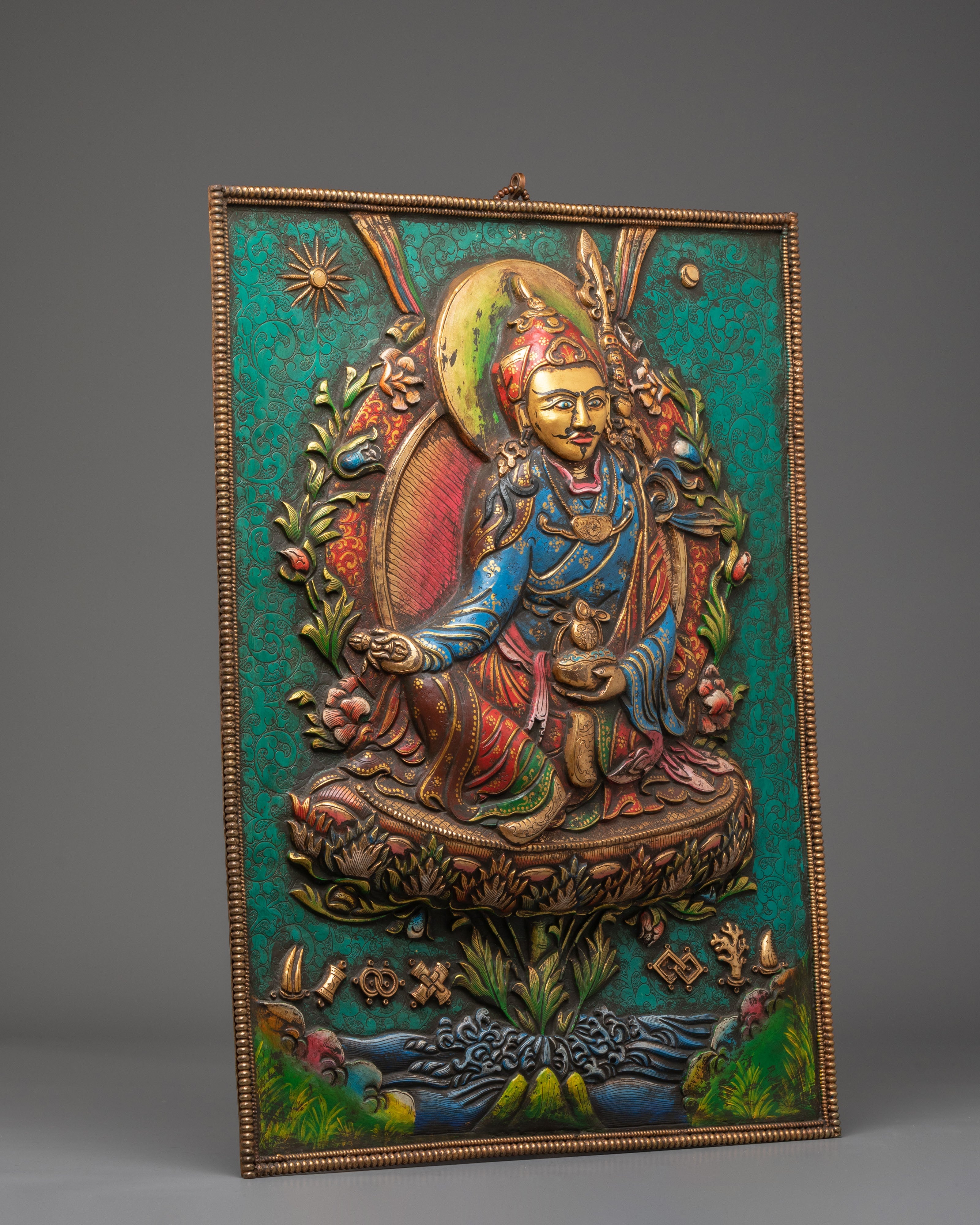 Guru Rinpoche Wall Hanging for Decor | Padmasambhava Wall Art