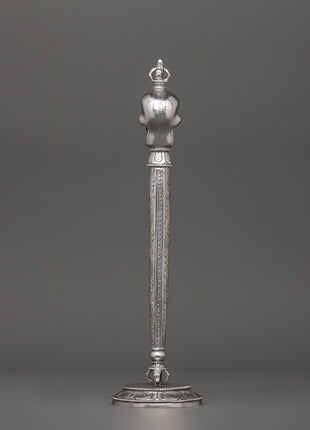 Tibetan Ritual Tool Scepter Khatvanga | Ideal for Rituals and Tantric Rituals