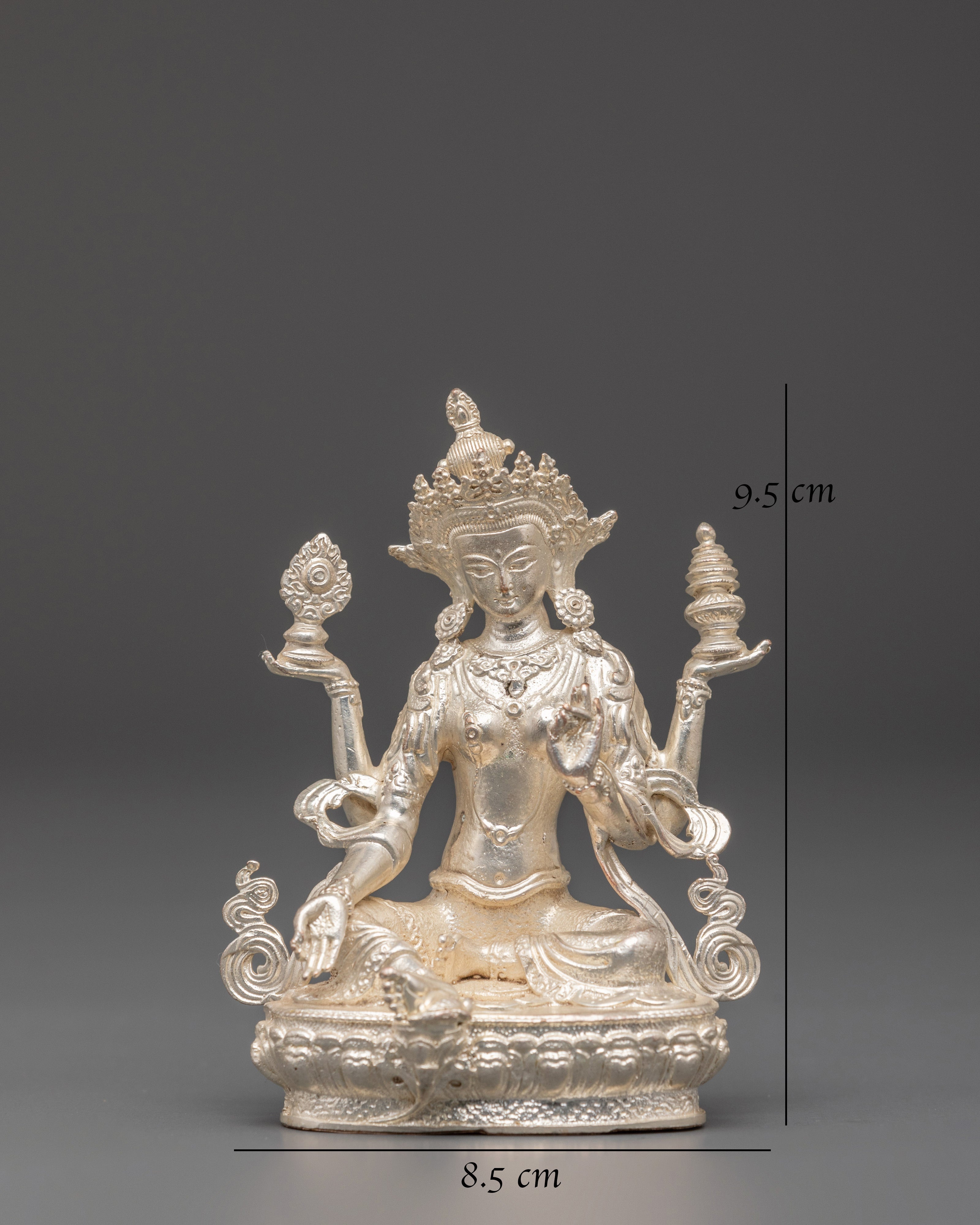Sacred Wealth Goddess Laxmi Mata Statue | Prosperity & Abundance Idol