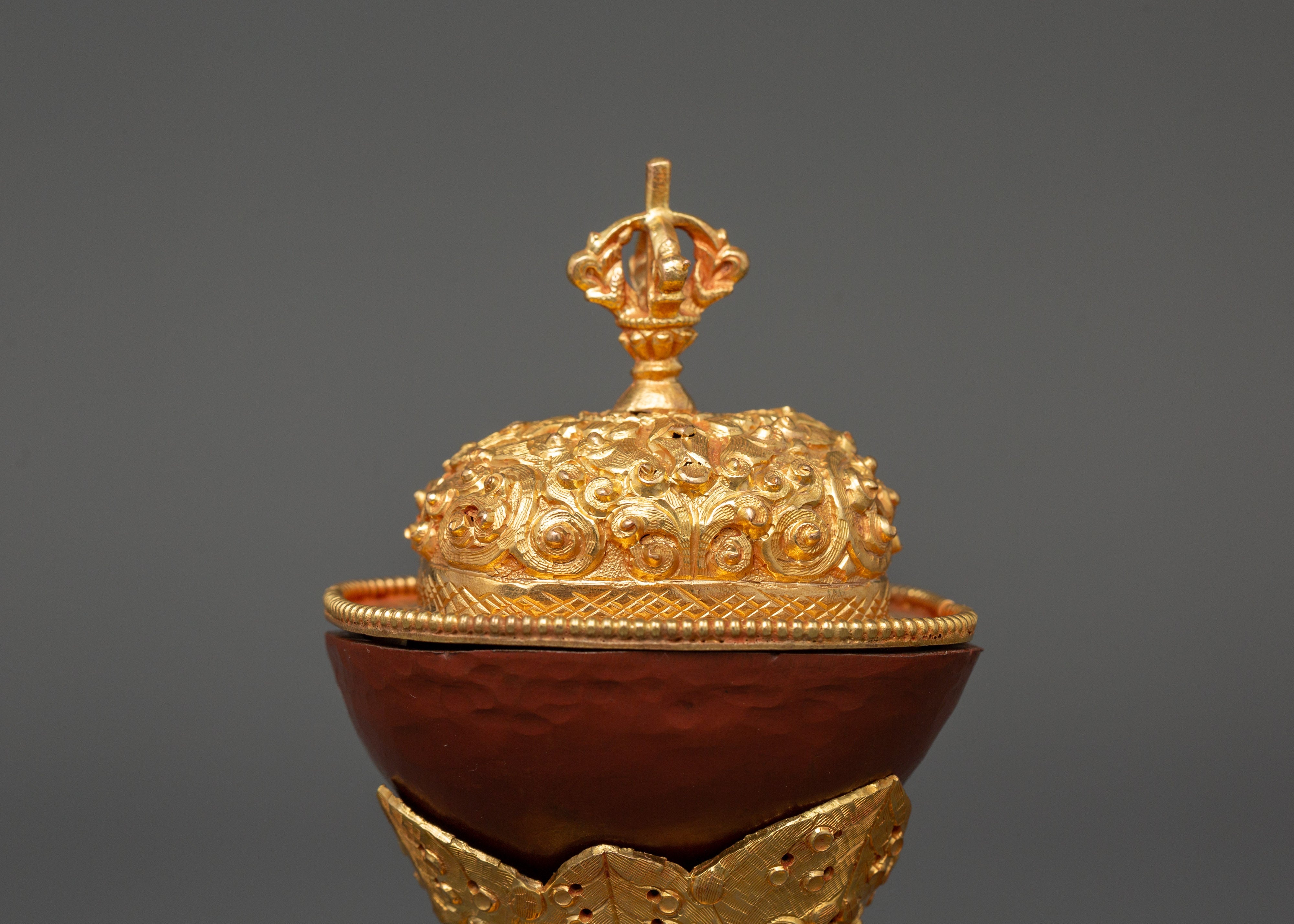 Buddhist Ritual Kapala for Ceremonies | Buddhist Handmade Skull Kapala