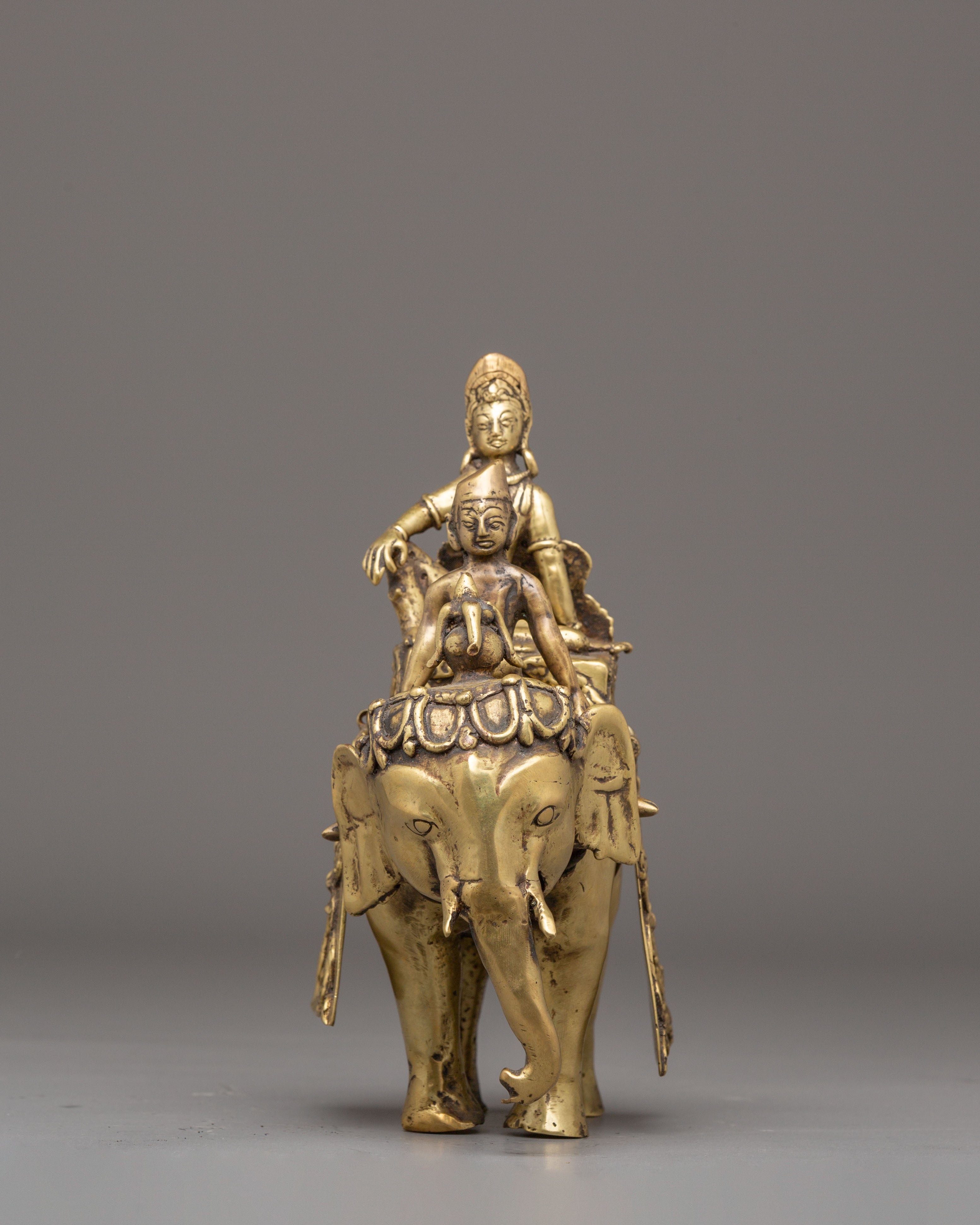 Handcrafted Tibetan Elephant Art