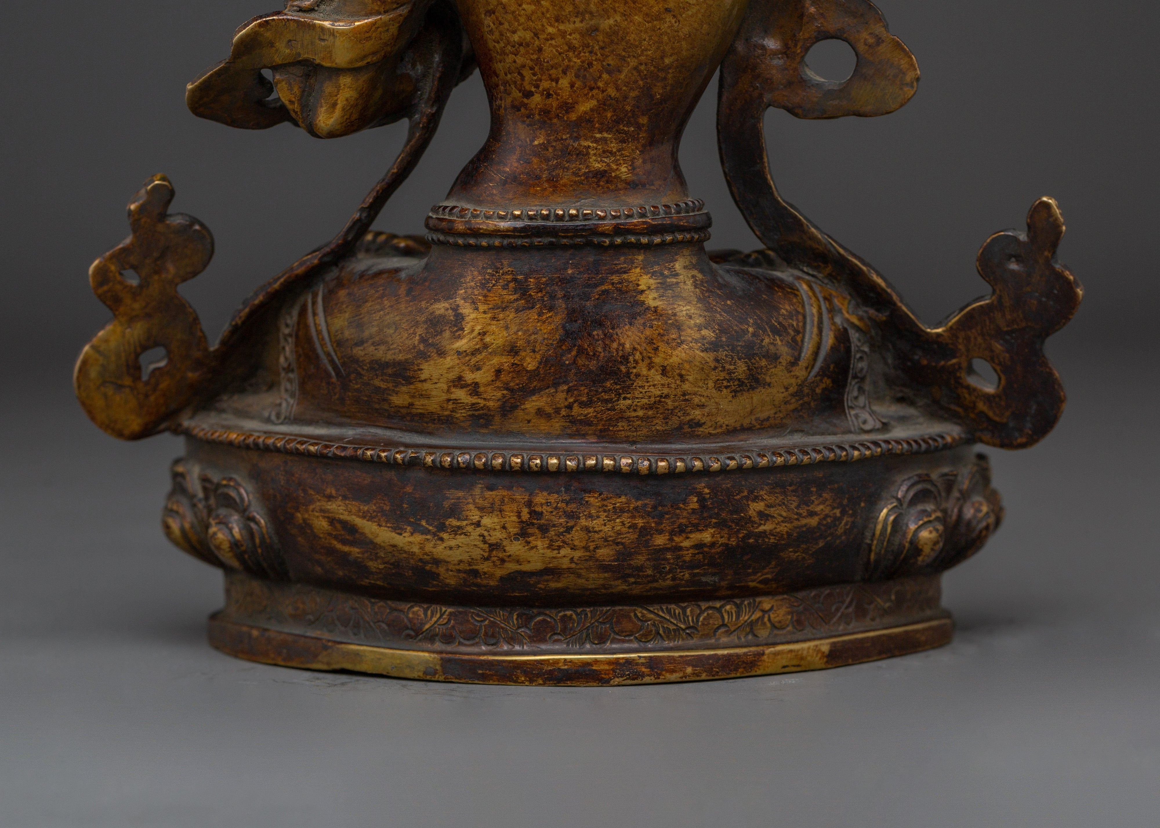 Ultimate Wisdom Bodhisattva Manjushri Statue | Spiritual Decor for Meditation